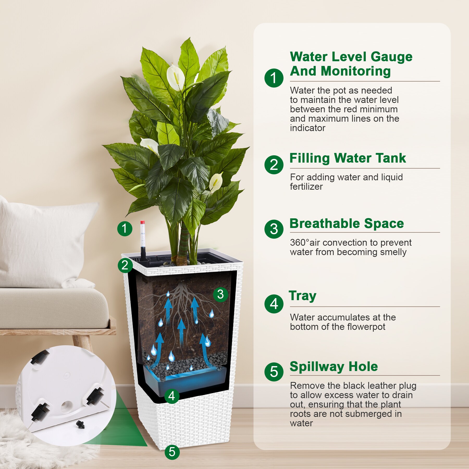 Qeetex KL-PHO-11G8V4MK Planter-Window-Box - View #6