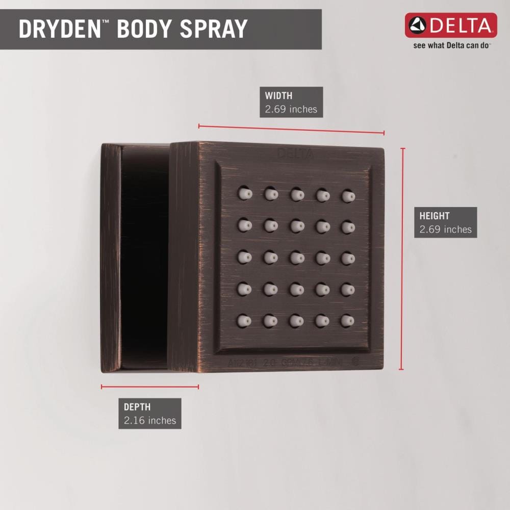 Delta 50150-RB Shower-Tub-Jets - View #3