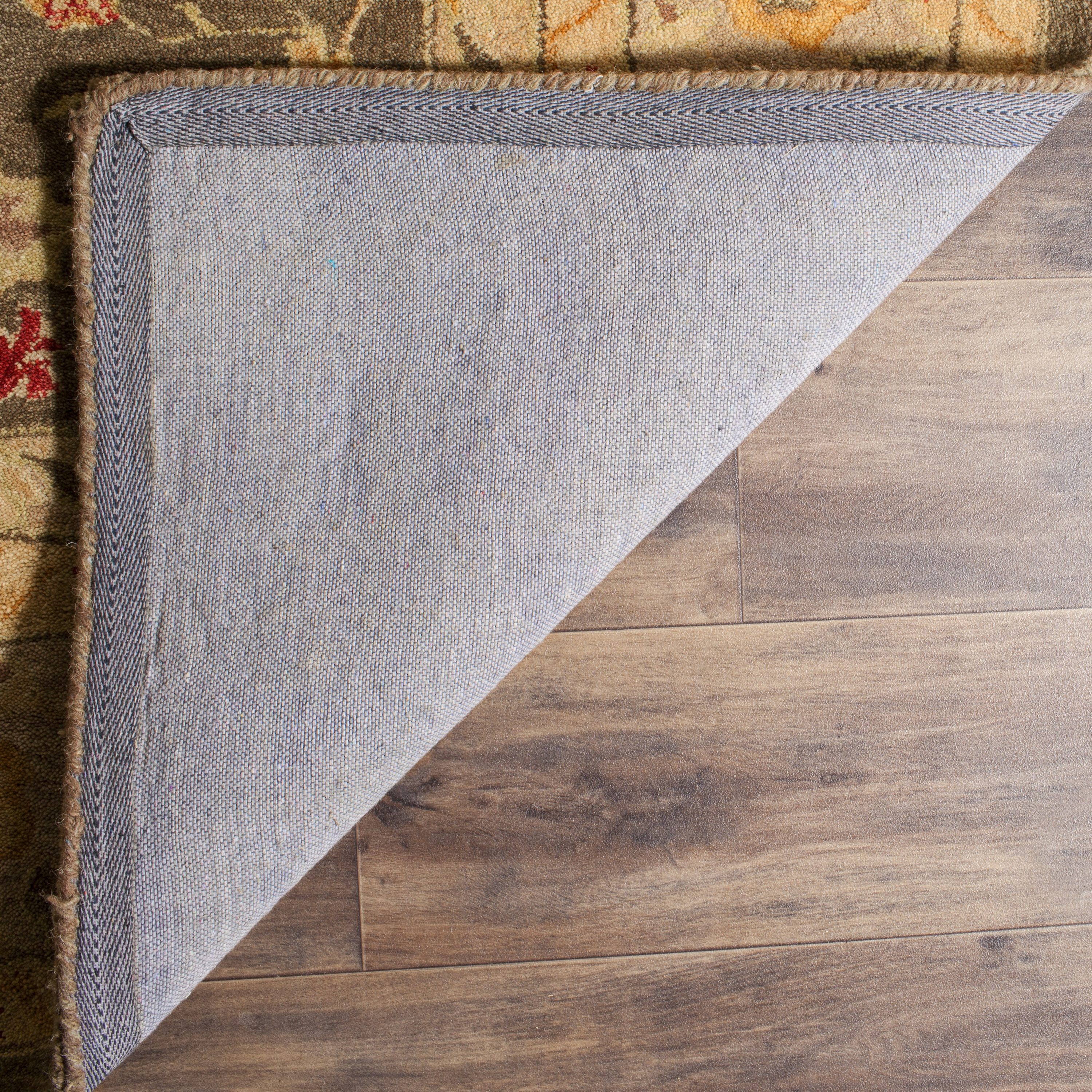 Handmade Gray Wool 9' x 12' Tufted Rectangular Area Rug