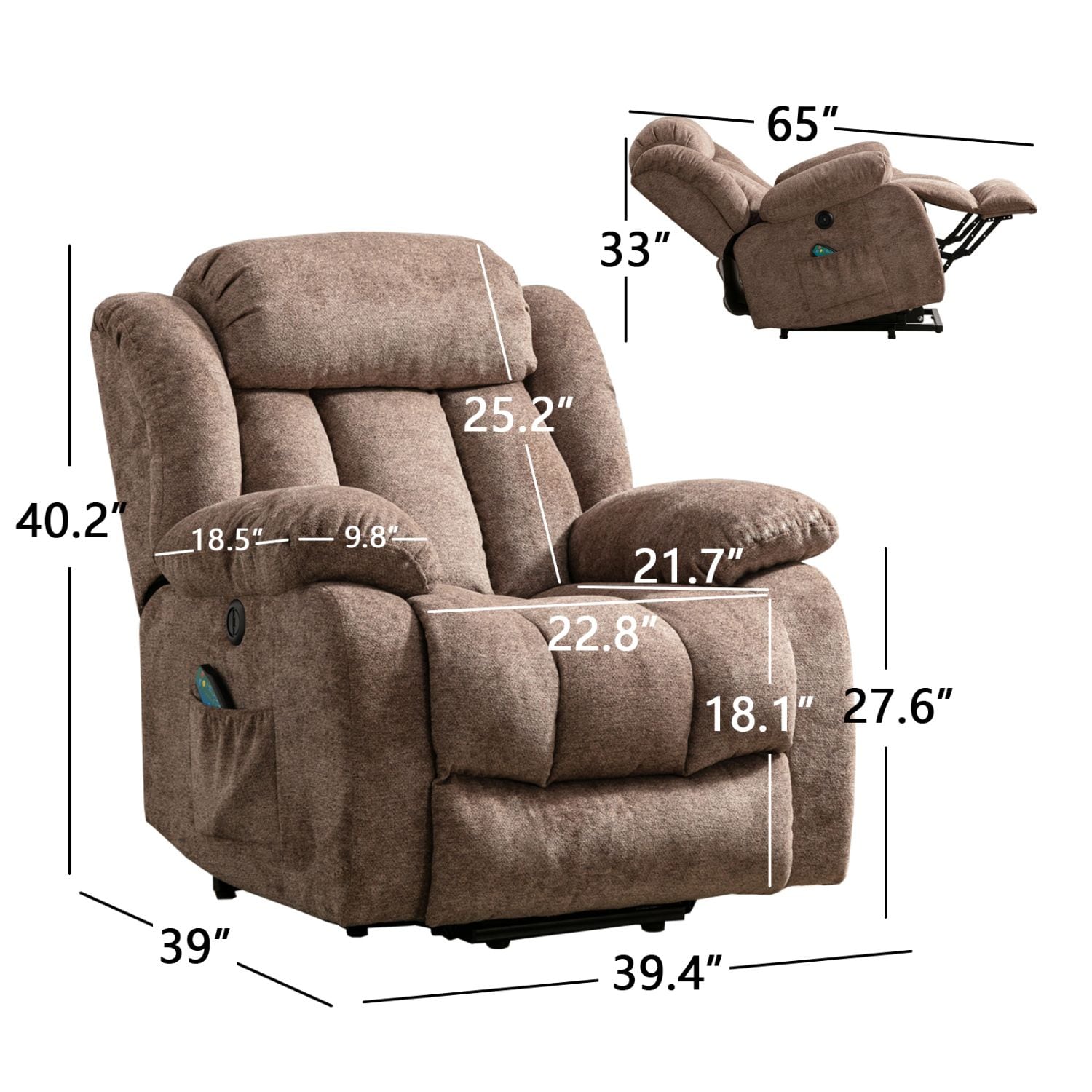JASMODER W501S00048 recliners - View #5