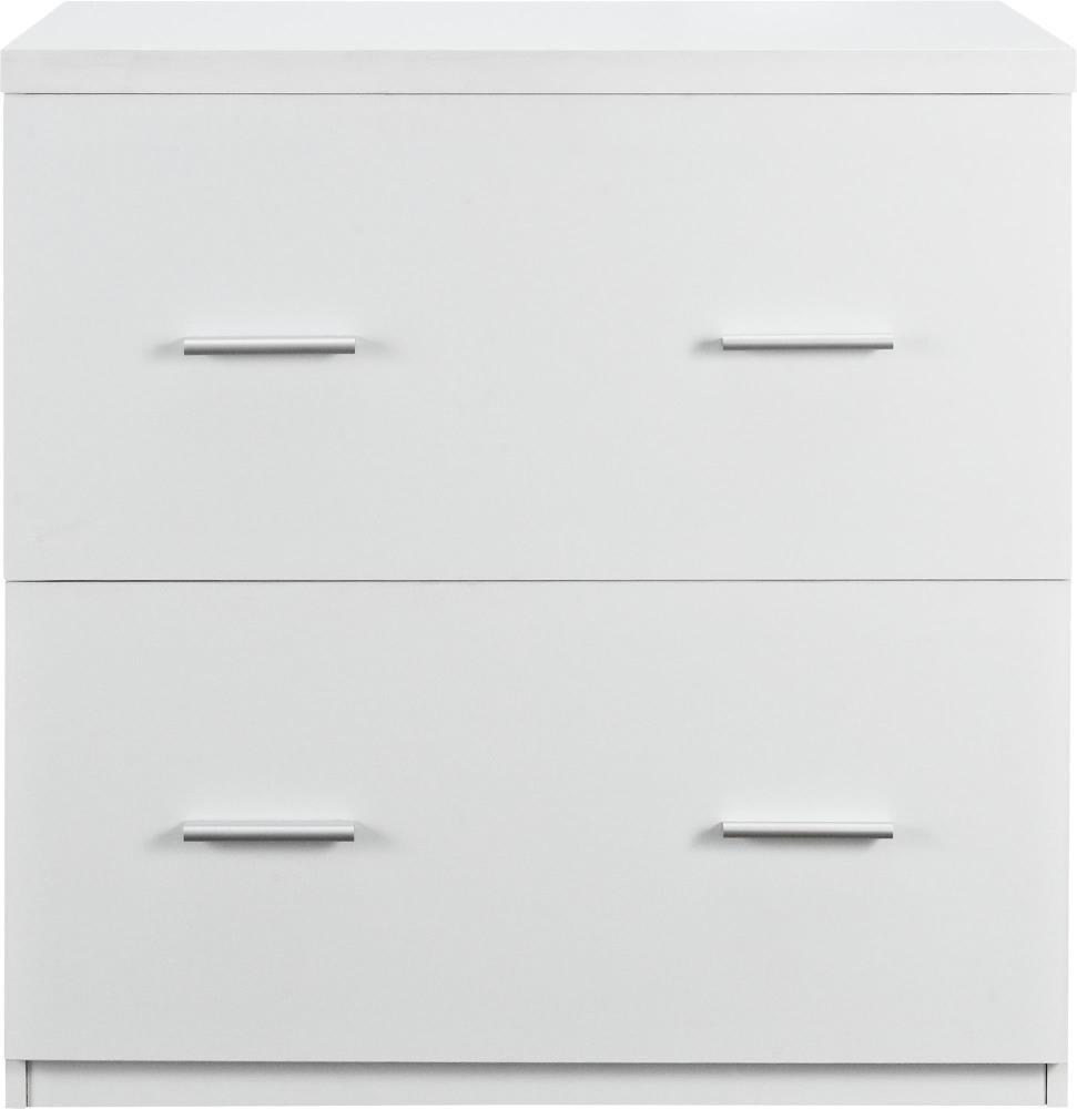 Ameriwood Home 9532196 Princeton White 2-Drawer File Cabinet
