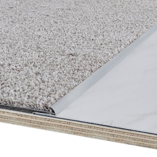 M-D Silver 1.375-in x 144-in Metal Floor Carpet Gripper | 06924