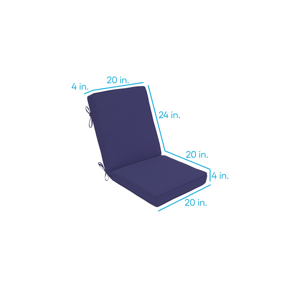 allen + roth 8728-08442253 Patio-Furniture-Cushions - View #6