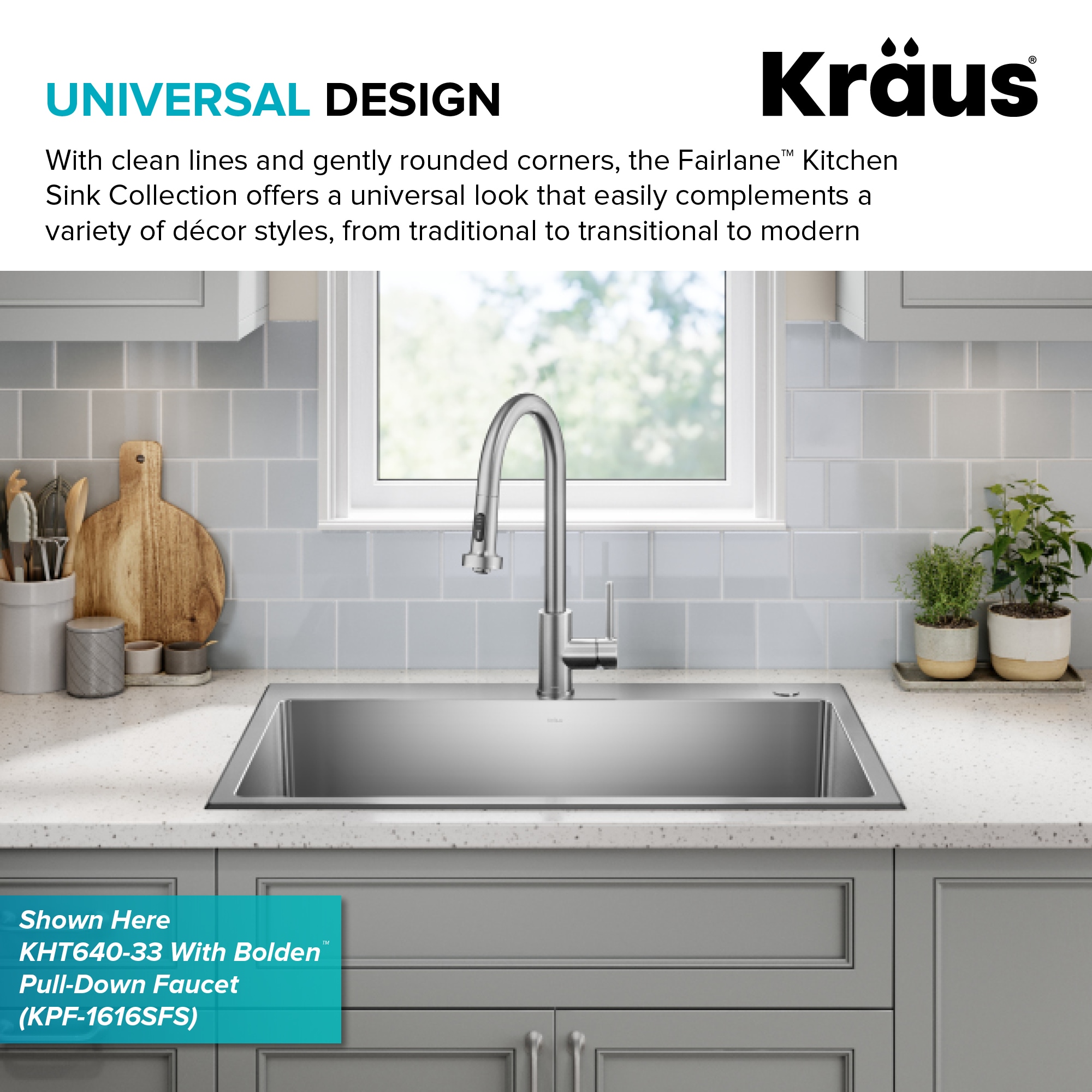 Kraus KHT641-25 Kitchen-Sinks - View #6