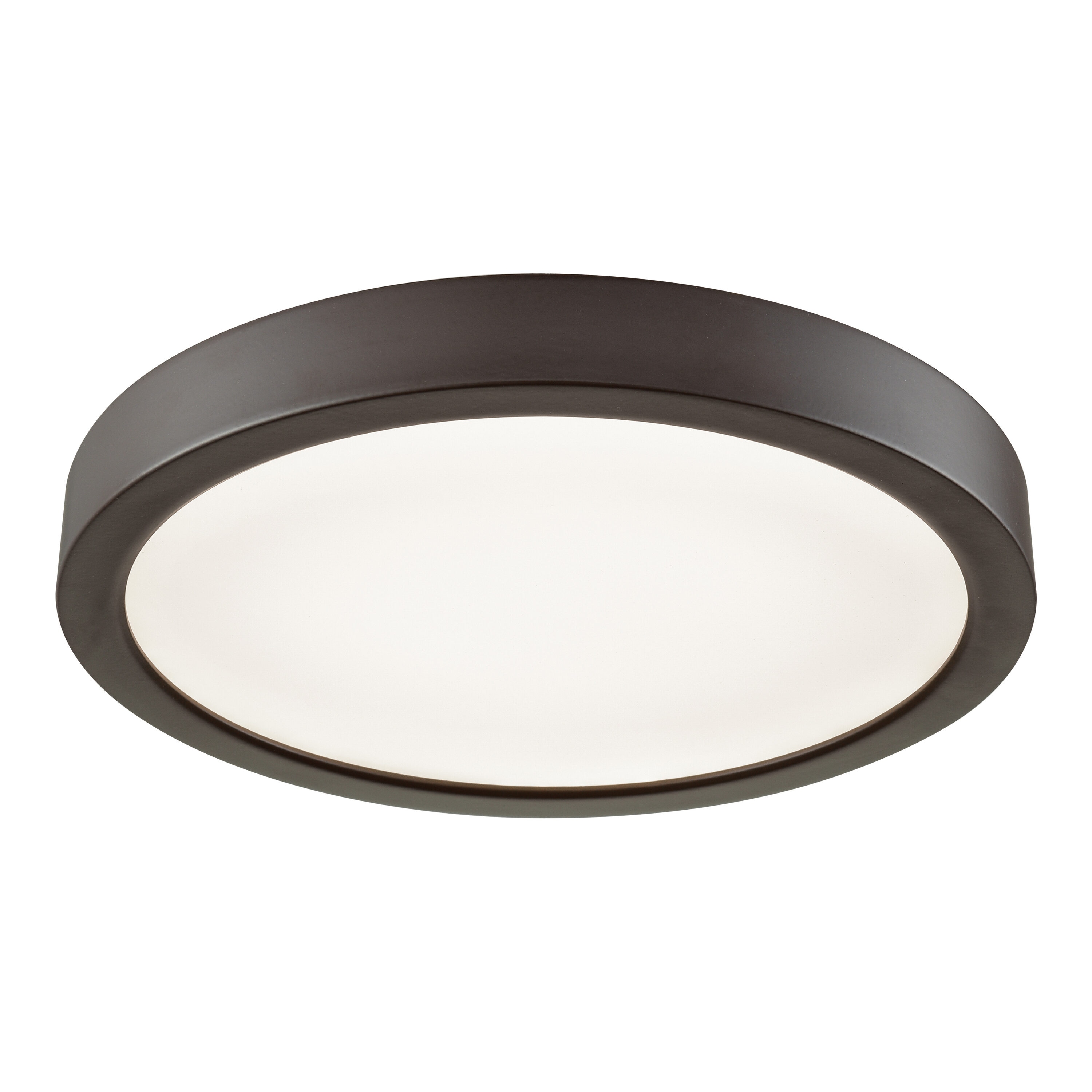 Westmore by ELK Lighting LW-2023260600352 Delaware 1 -Light 8-in Multiple finishes Bronze Integrated LED Flush Mount Light