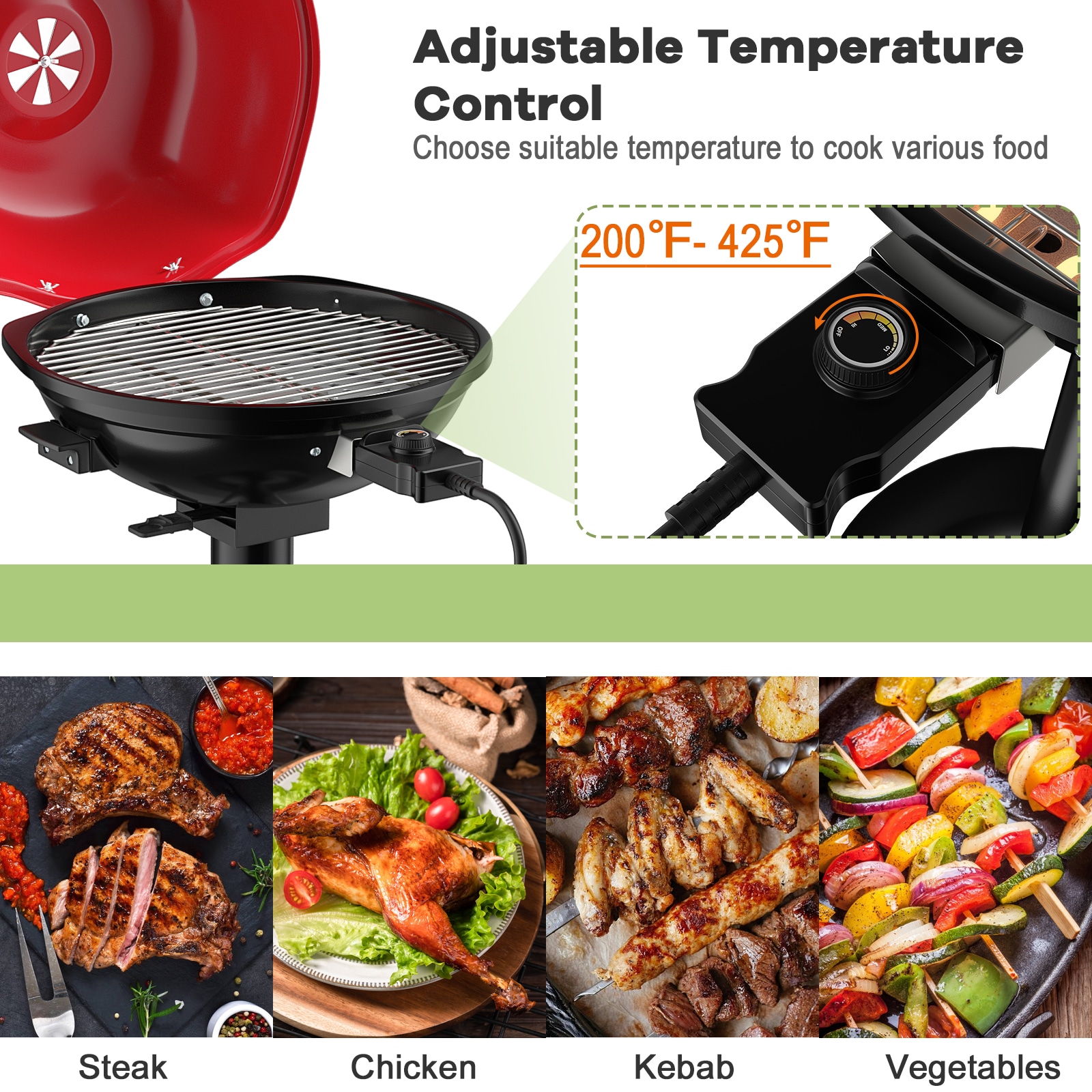 Slickblue D-CO-ER-SU53452PE Tabletop-Grills - View #5