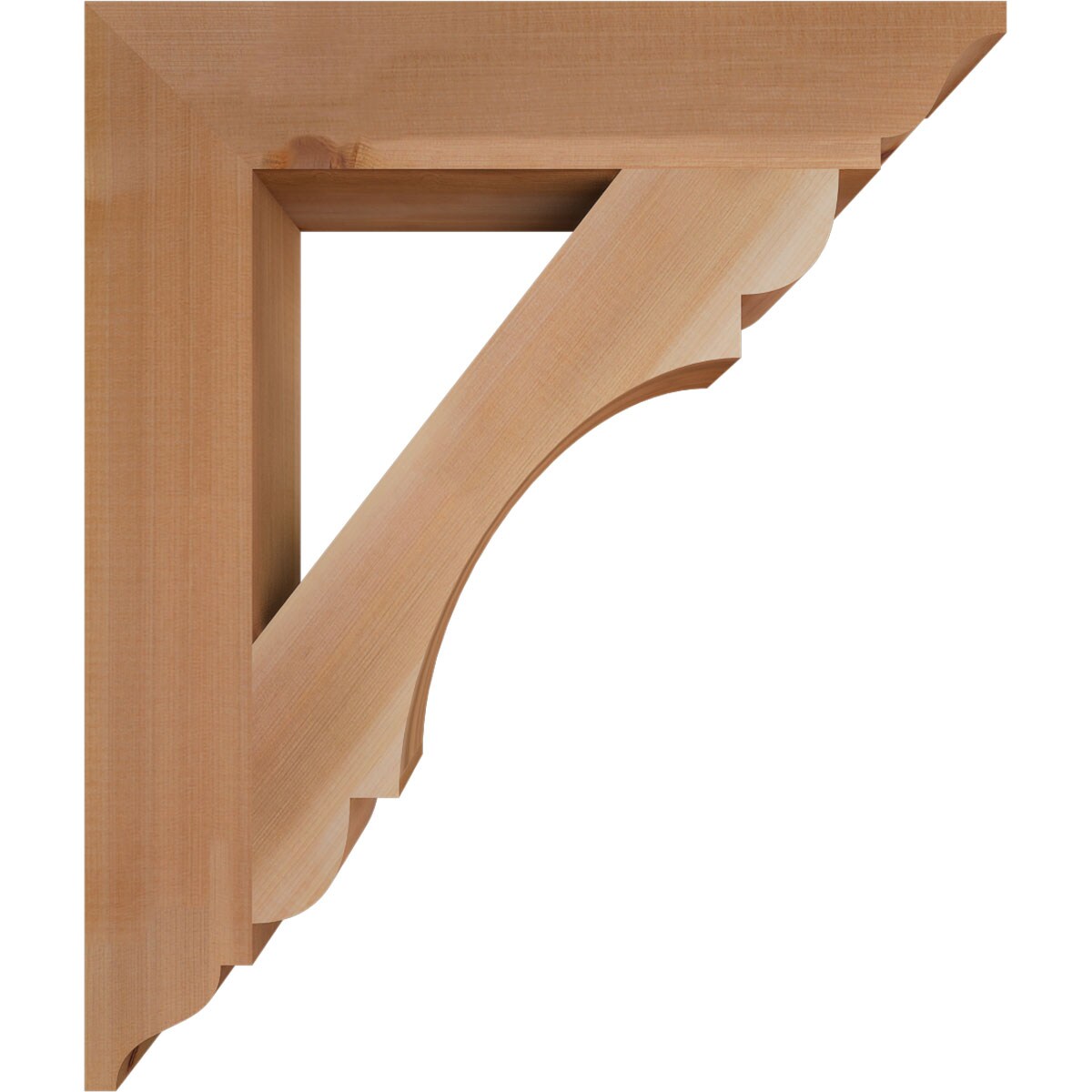 Ekena Millwork BKT04X22X26OLY01SWR Exterior-Brackets-Braces - View #3