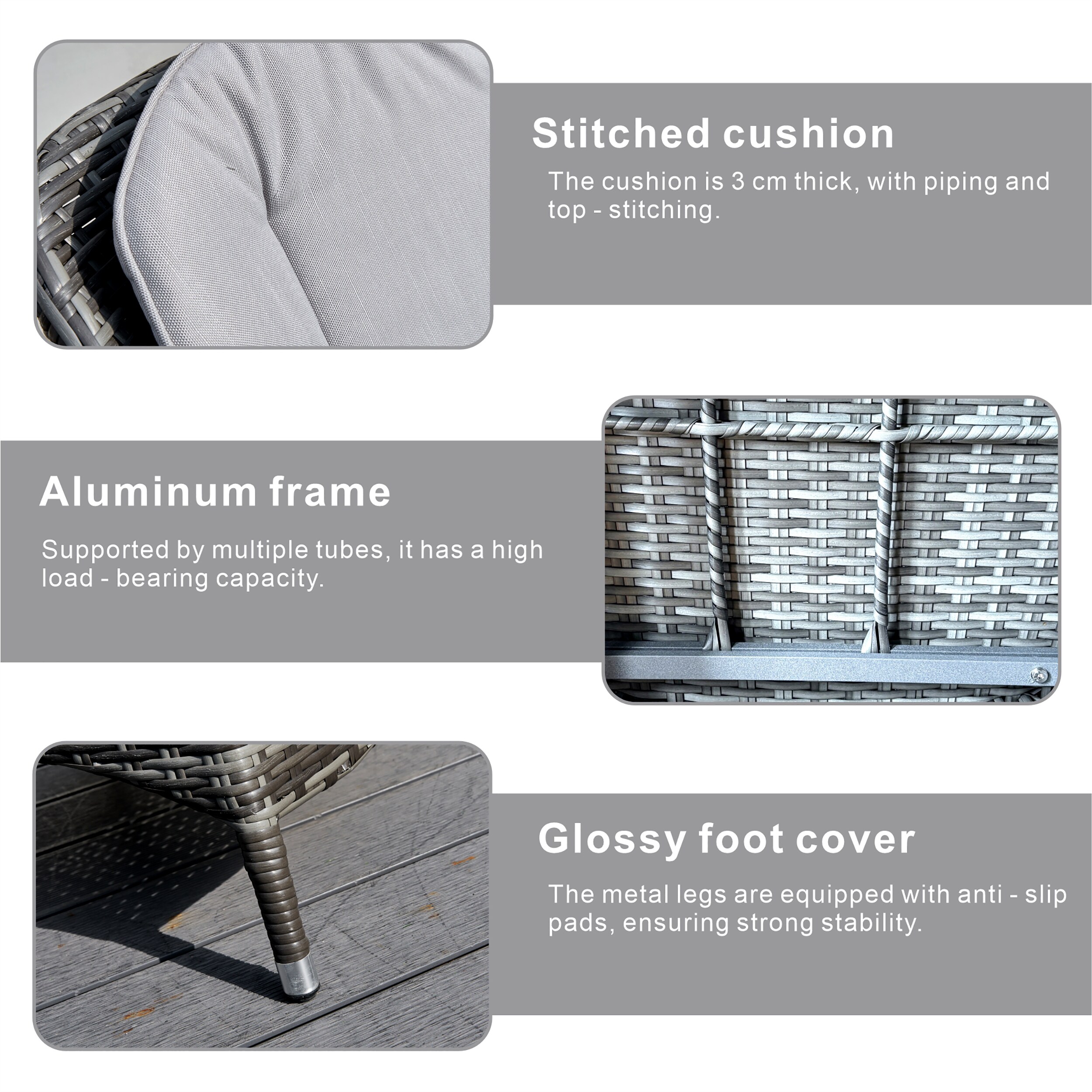 Moda Furnishings CMAC-009-G Patio-Chairs - View #5