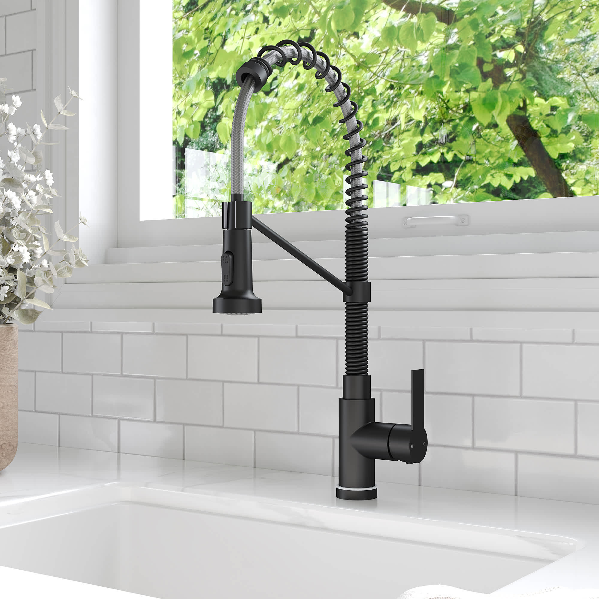 EVERSTEIN SFS-1091-BK Kitchen-Faucets - View #12