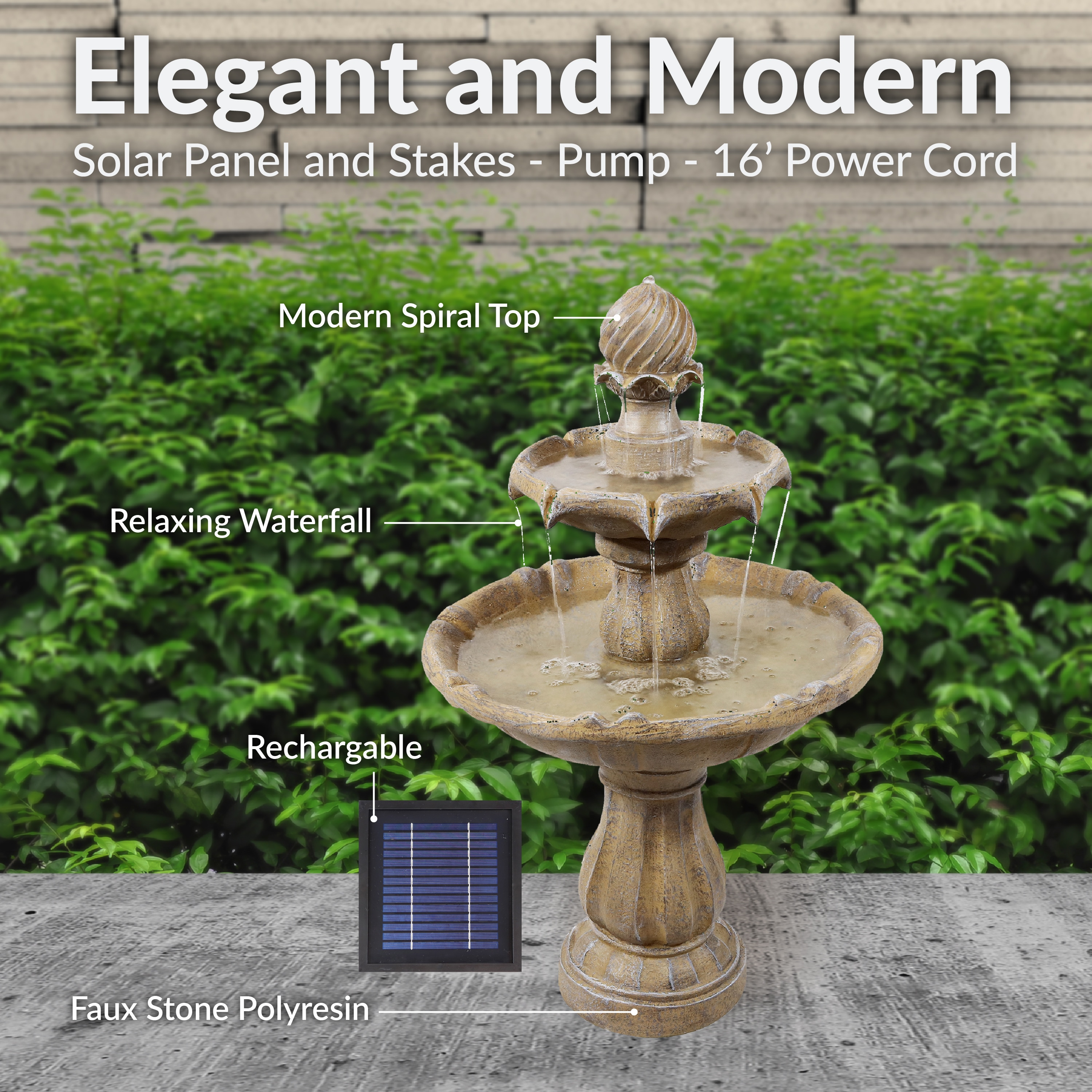 Sunnydaze Decor AMP-F802ERTH fountains - View #9