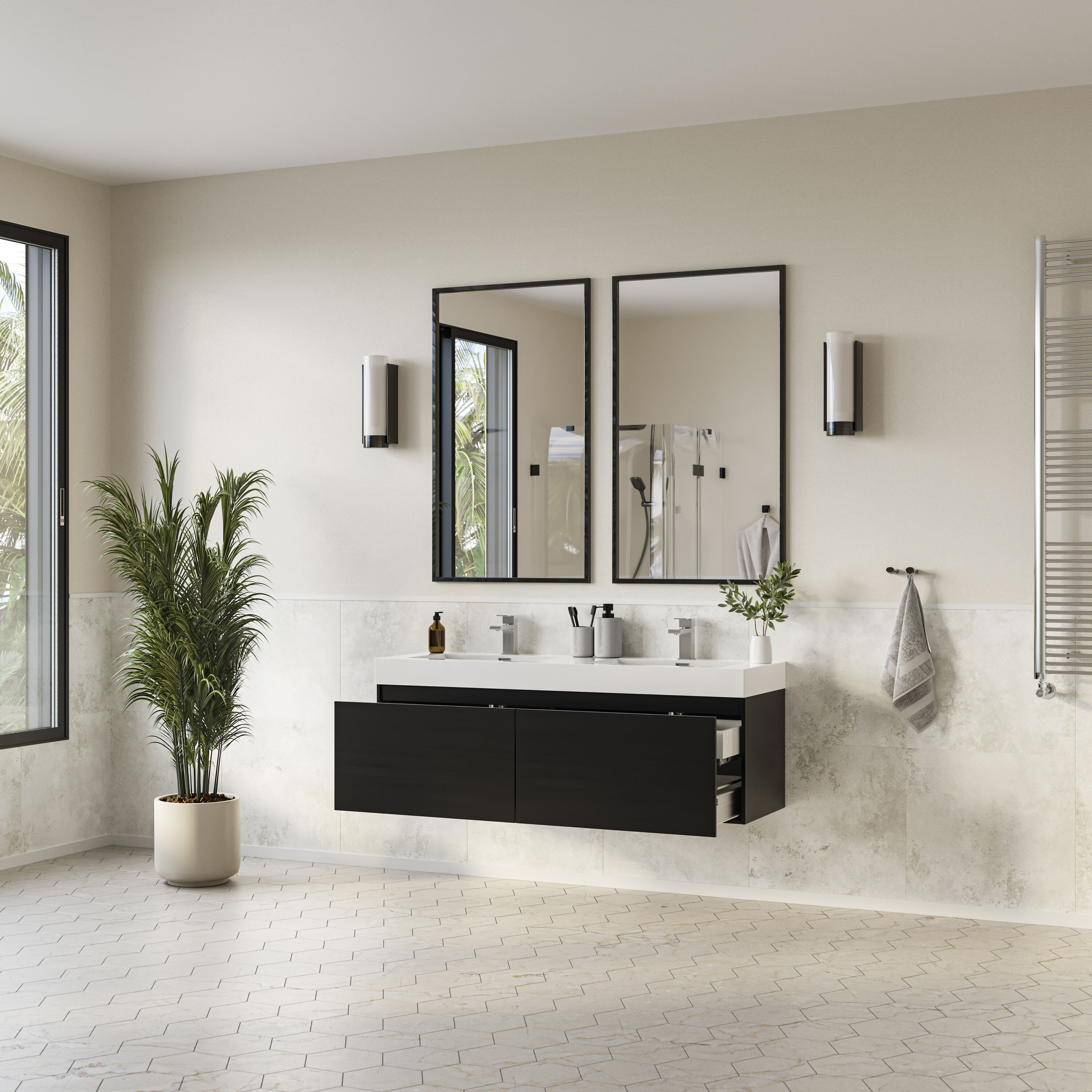 Fresca FCB8042BW-I Bath-Vanity-Combo - View #4