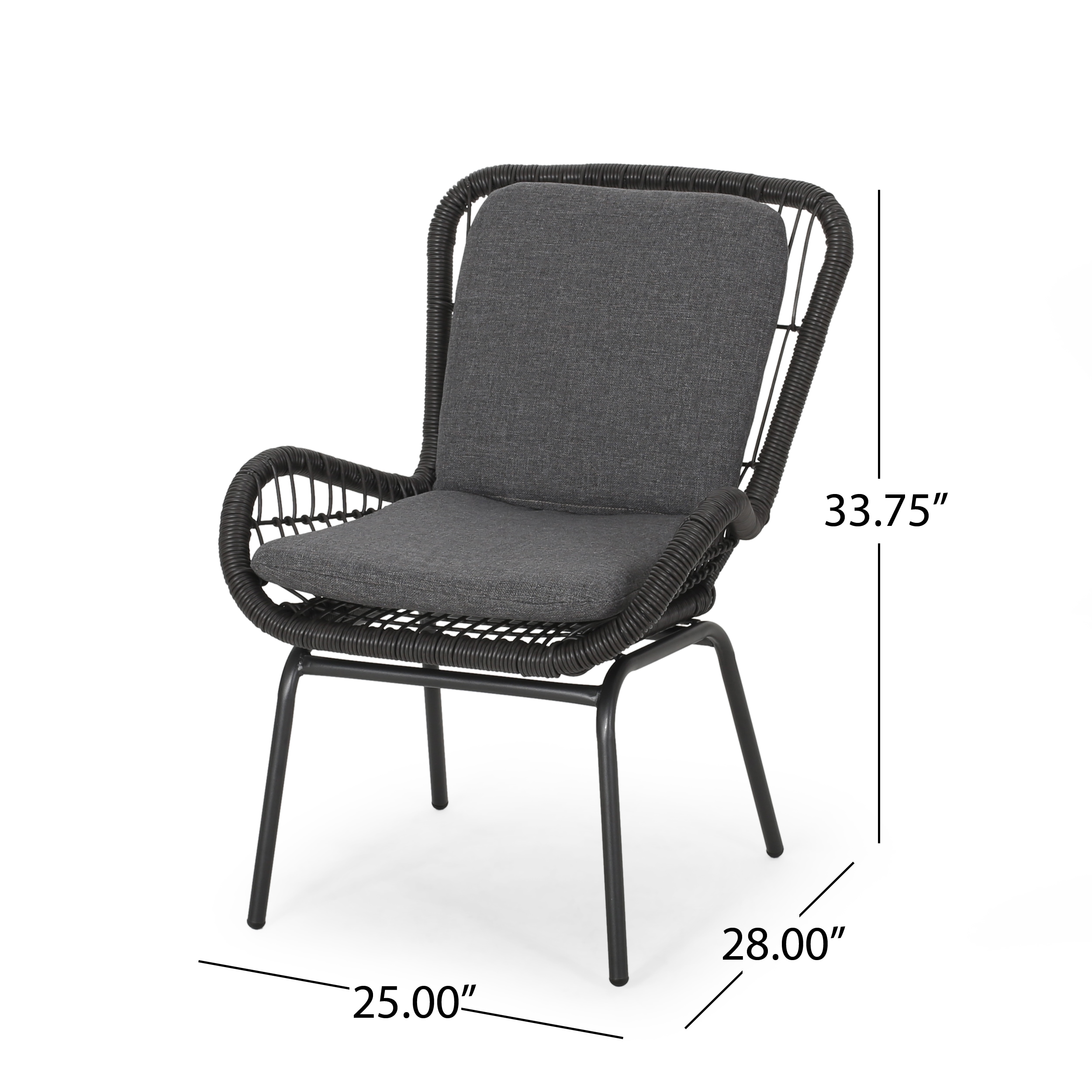 ModernLuxe 64877.00GRY Patio-Conversation-Sets - View #5