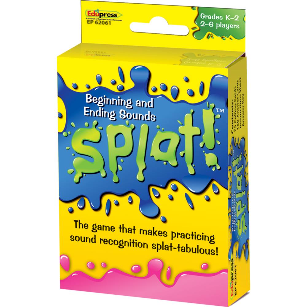  EP-62061 Beginning and Ending Sounds Splat Game