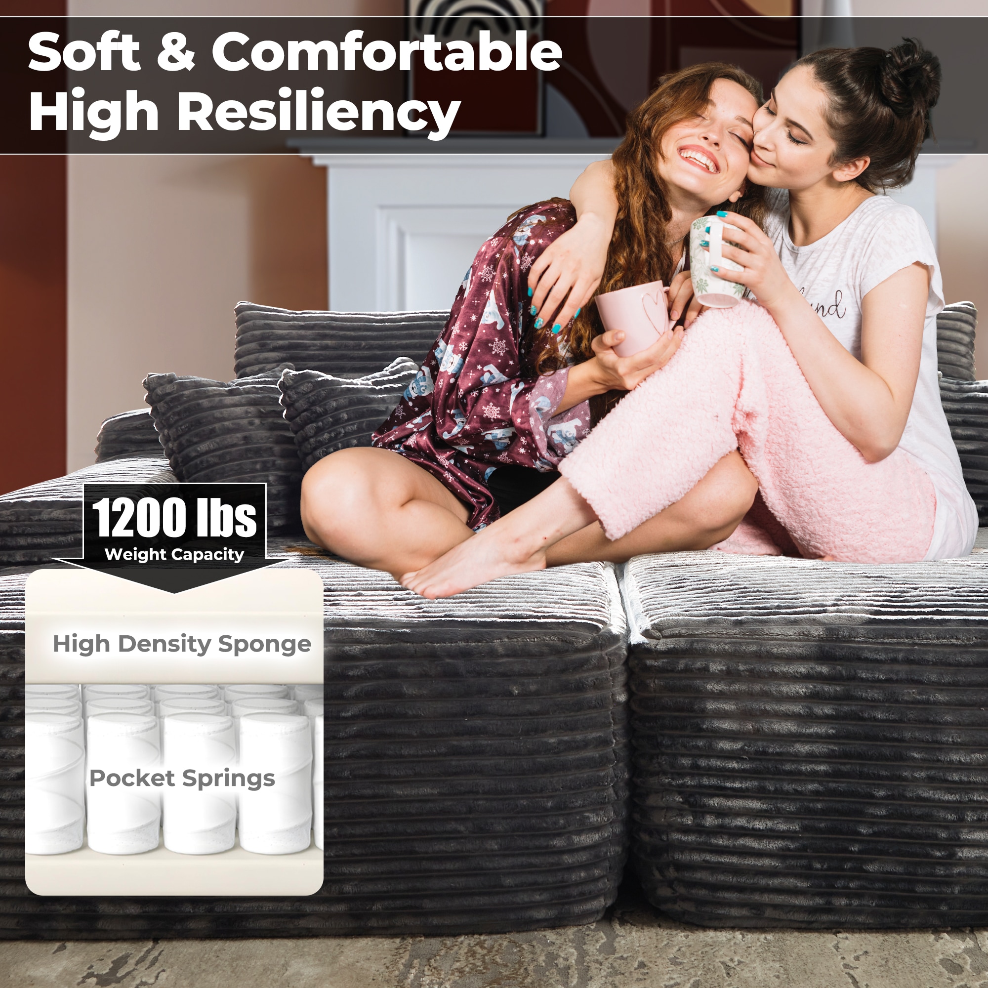 Ovios OSASA910 Sofas-Loveseats - View #4