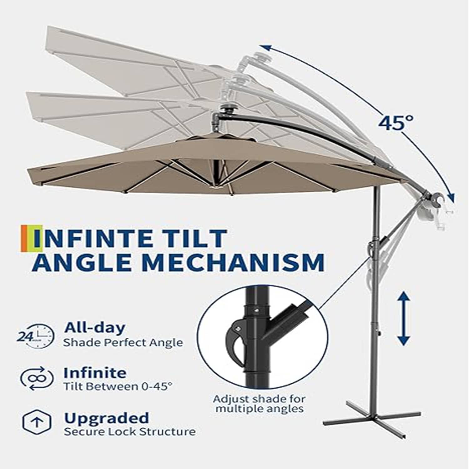 Qeetex LSHQQPPG-334MC76P Umbrellas-2 - View #3