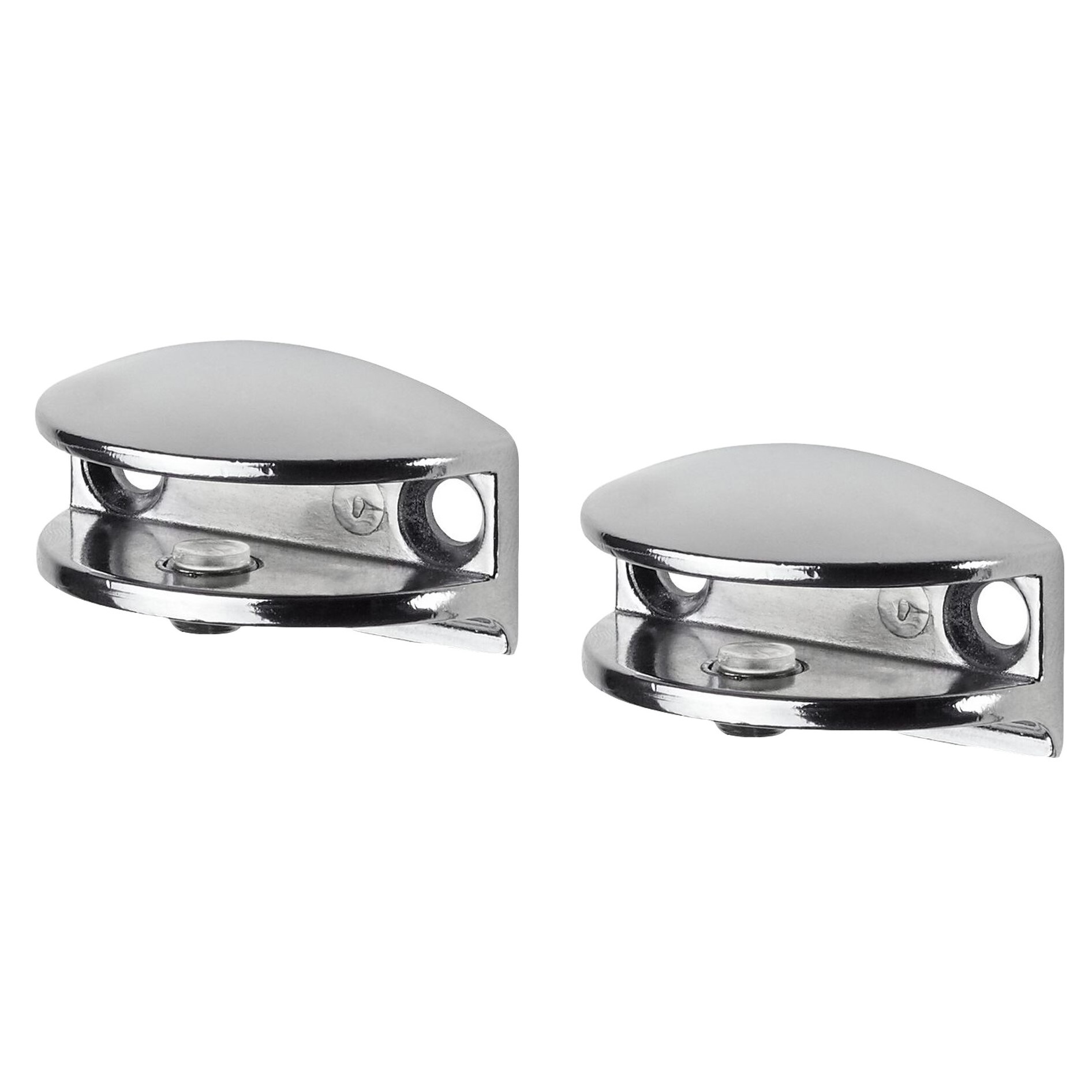 DOLLE 15743 1.6-in L x 1.6-in W x 0.8-in D Shelf Bracket (2-Pack)