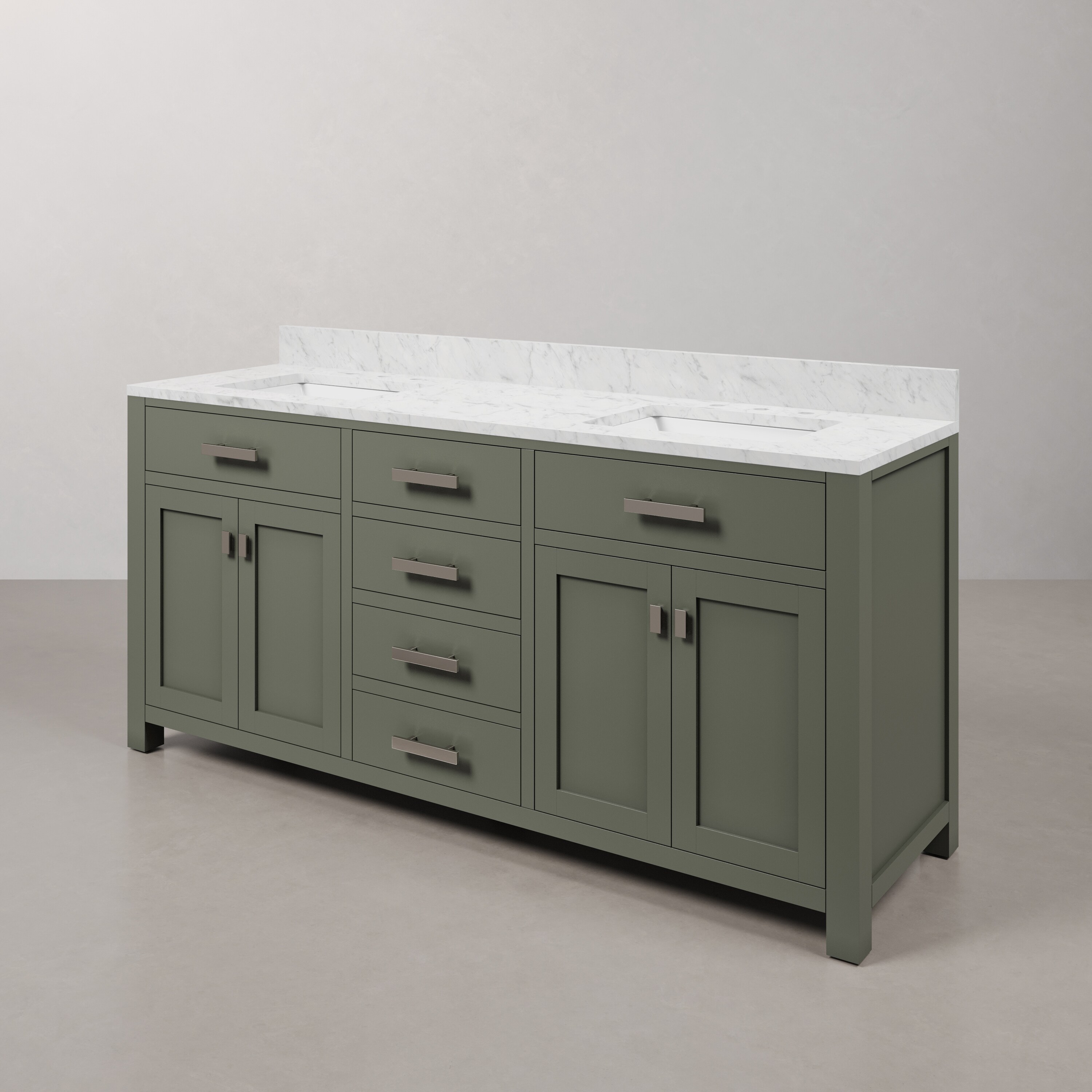 Water Creation MS72CW01GN-000000000 Bath-Vanity-Combo - View #4