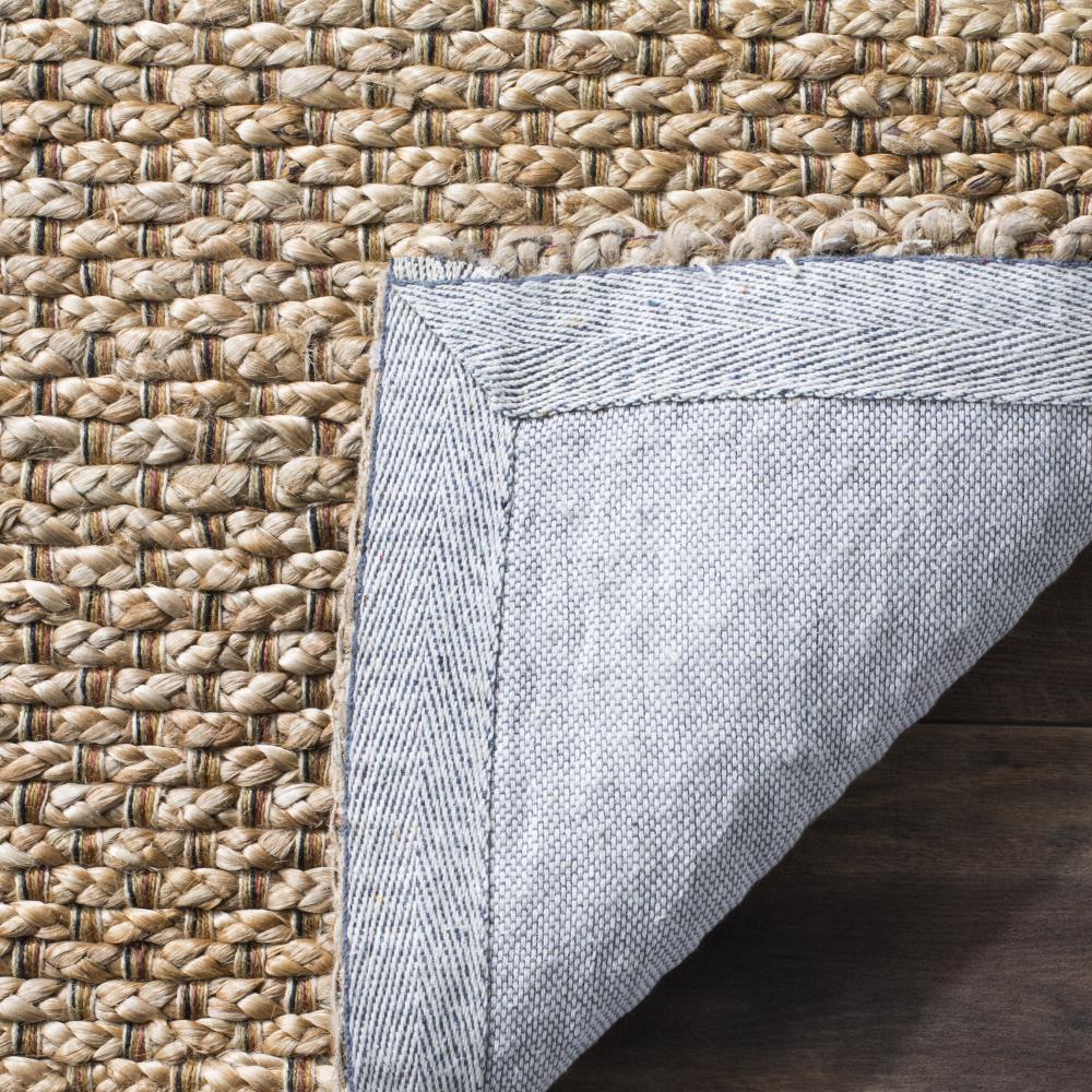 Natural Jute Flat Woven Handmade Area Rug, 5' x 8'
