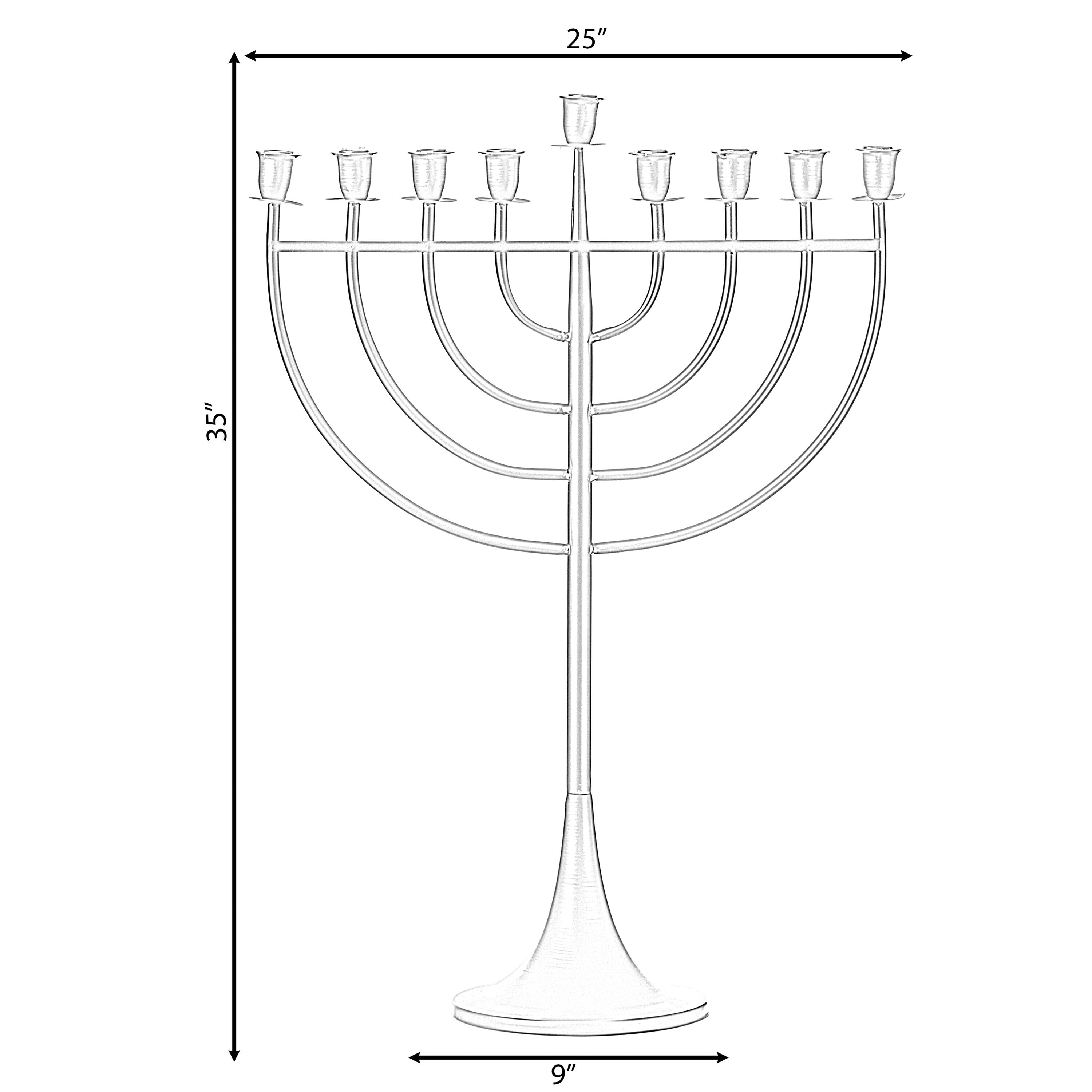 Vintiquewise QI004119.BR.M Indoor-Hanakkah-Decor - View #4