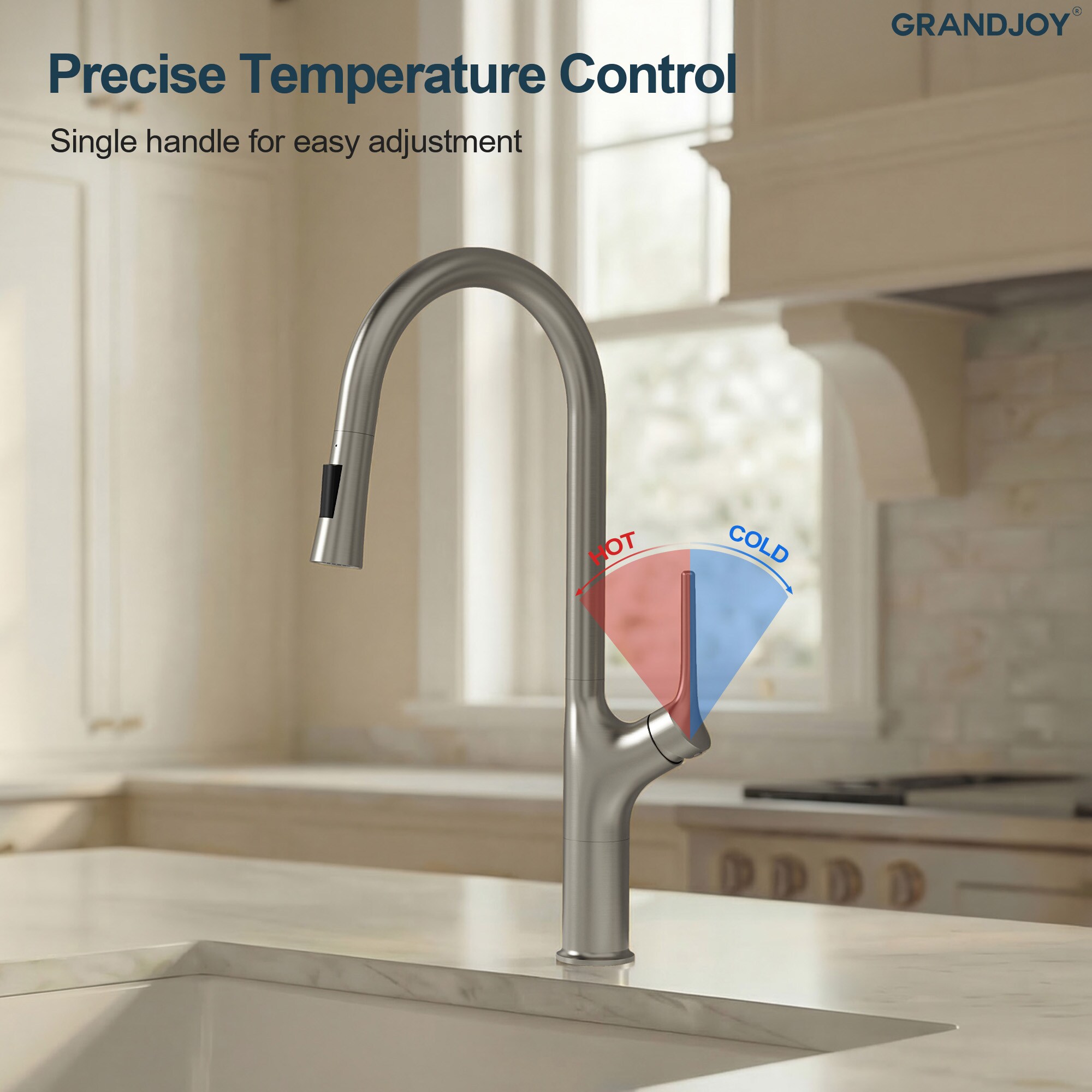 GRANDJOY SGF13GJ-00K-SS Kitchen-Faucets - View #9