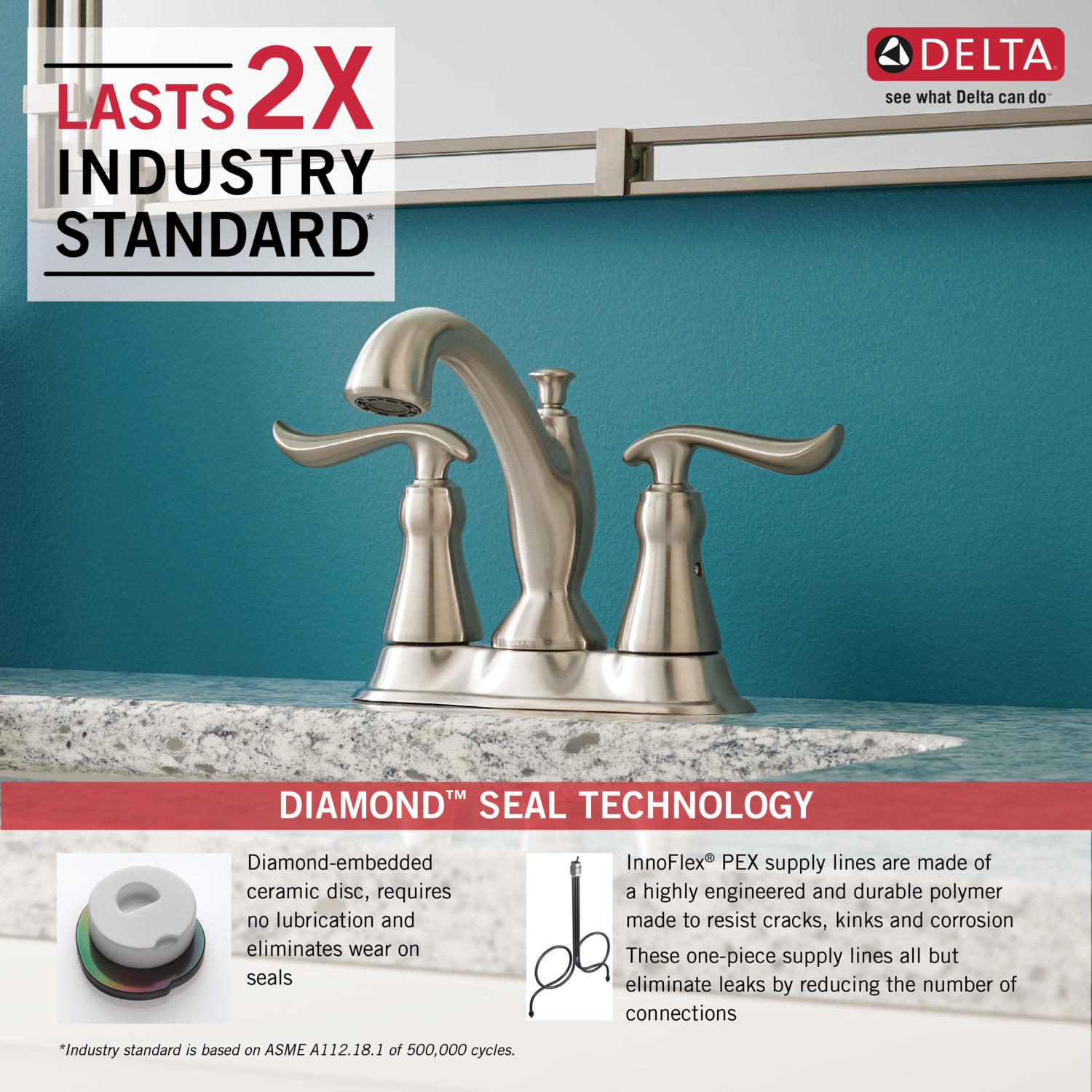 Delta 2594-SSMPU-DST Lavatory-Faucets - View #4