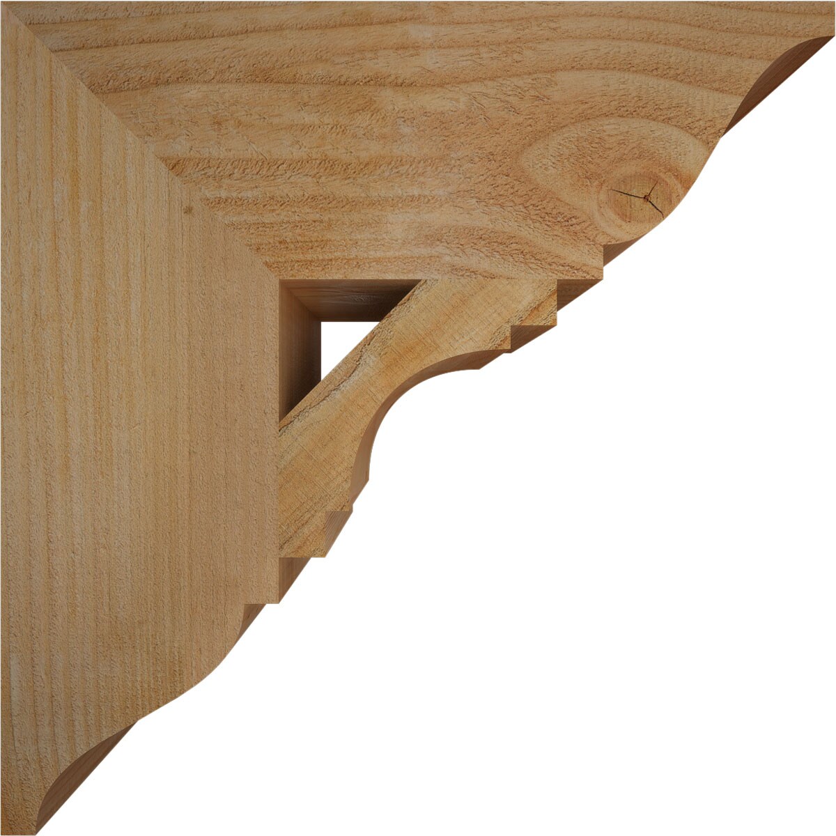 Ekena Millwork BKT06X18X18MRC01RDF Exterior-Brackets-Braces - View #3
