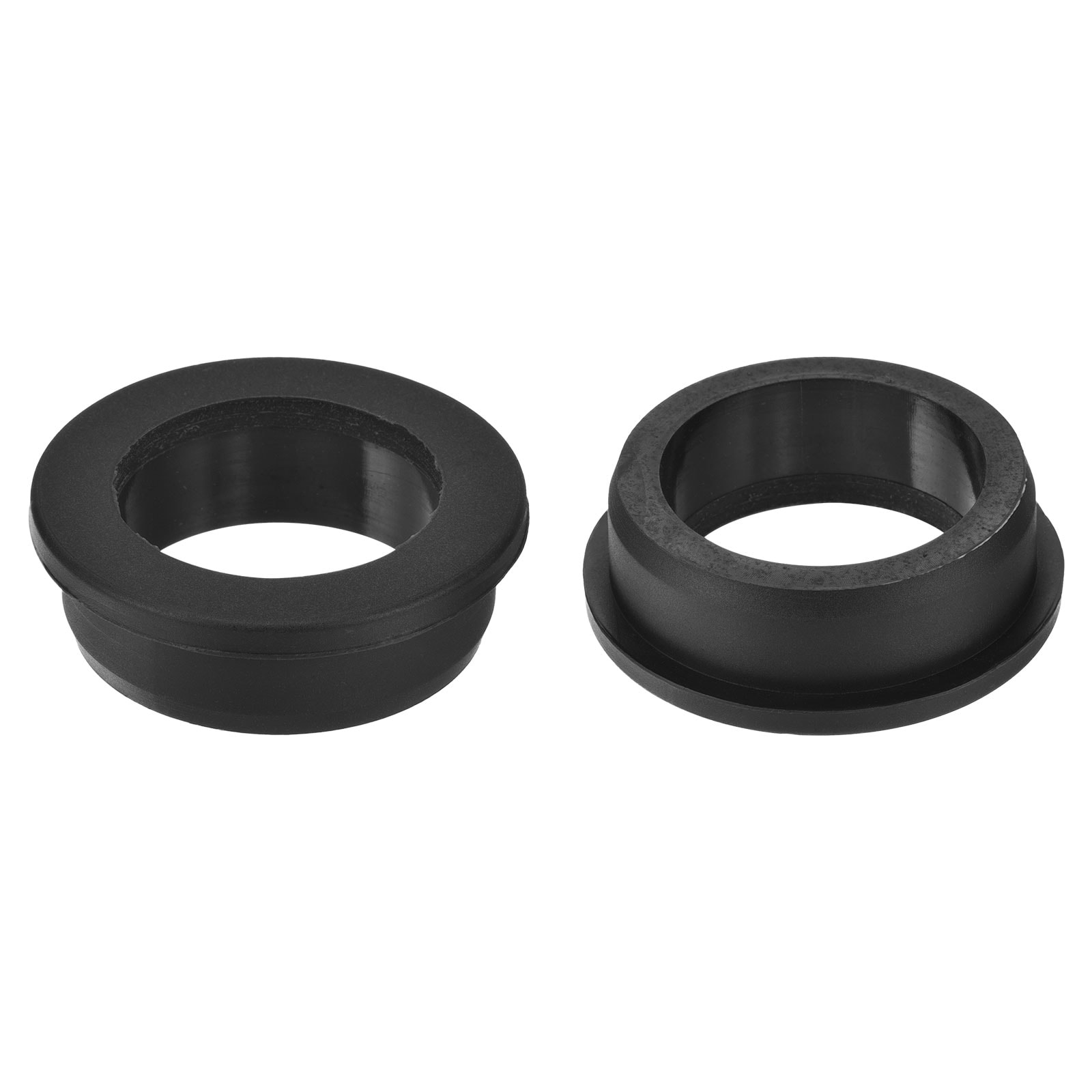 Unique Bargains 2pcs Rubber Grommets 1-5/8 Inch(42mm) Drill Hole 1-5/16 Inch(33mm) ID Hole Top Hat Grommet Black Silicone Rubber Hole Plug Gasket for Wiring Automotive