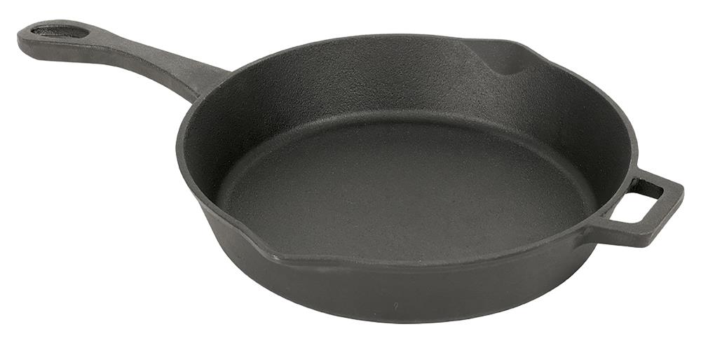 Bayou Classic 20 Inch Jumbo Cast Iron Skillet Features Dual Helper Handles  Deep 3-in Sides Perfect For Breakfast Roast Pan Frying Sautéing Baking &  Large Batch Cooking 