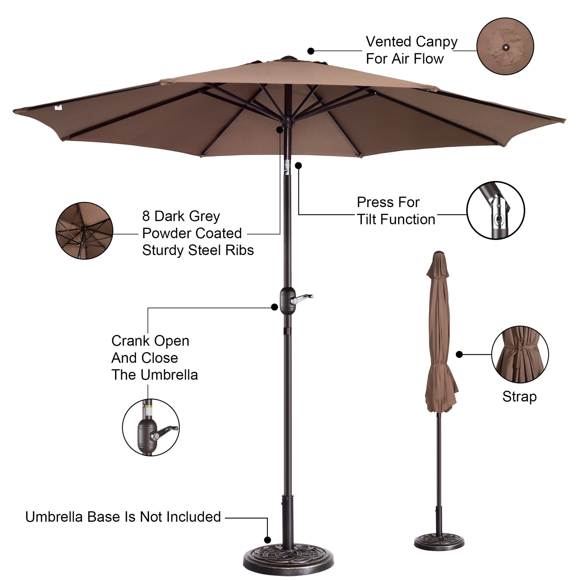 Nature Spring 514804HKM Umbrellas-2 - View #8
