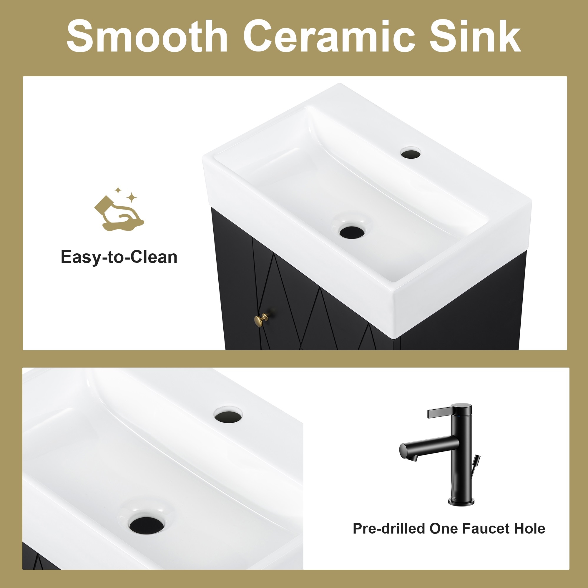 Poinic YUR-VN7-B-20B Bath-Vanity-Combo - View #7