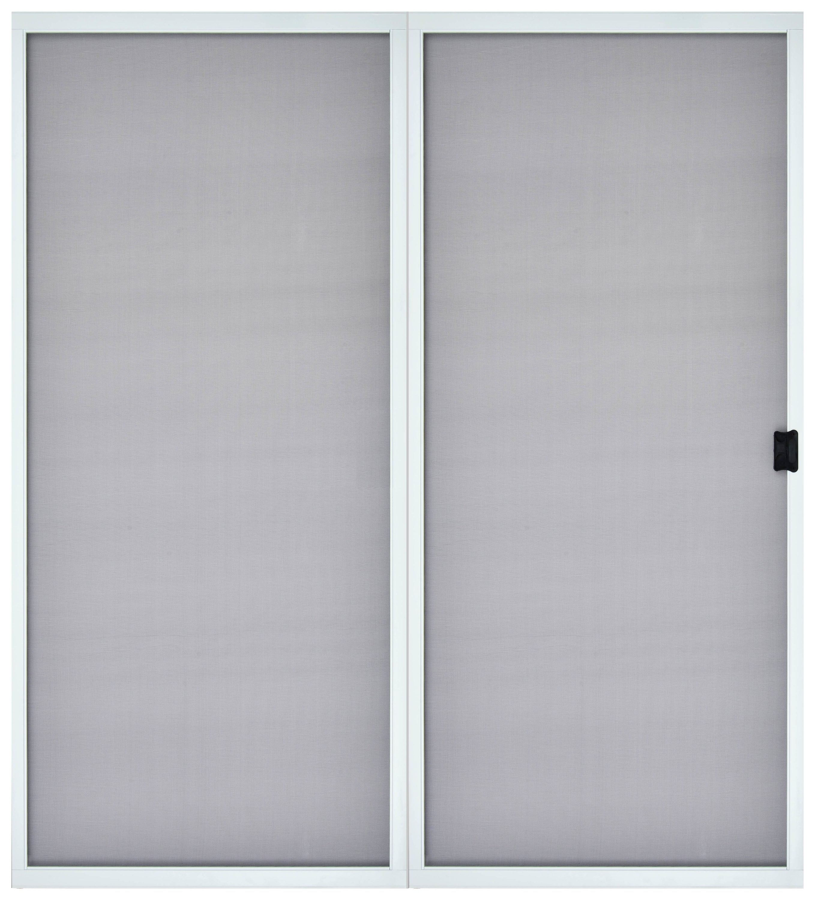 72-in x 80-in White Aluminum Sliding Patio Screen Door | - RELIABILT DS552