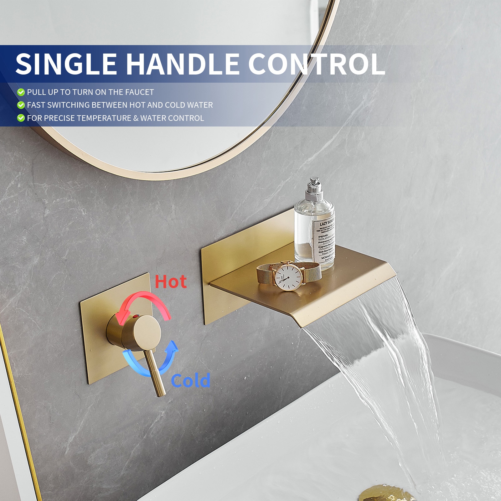 BWE A-93006-BG Lavatory-Faucets - View #2