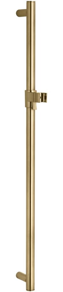 KOHLER Vibrant Brushed Gold Shower Slide Bar at Lowes.com