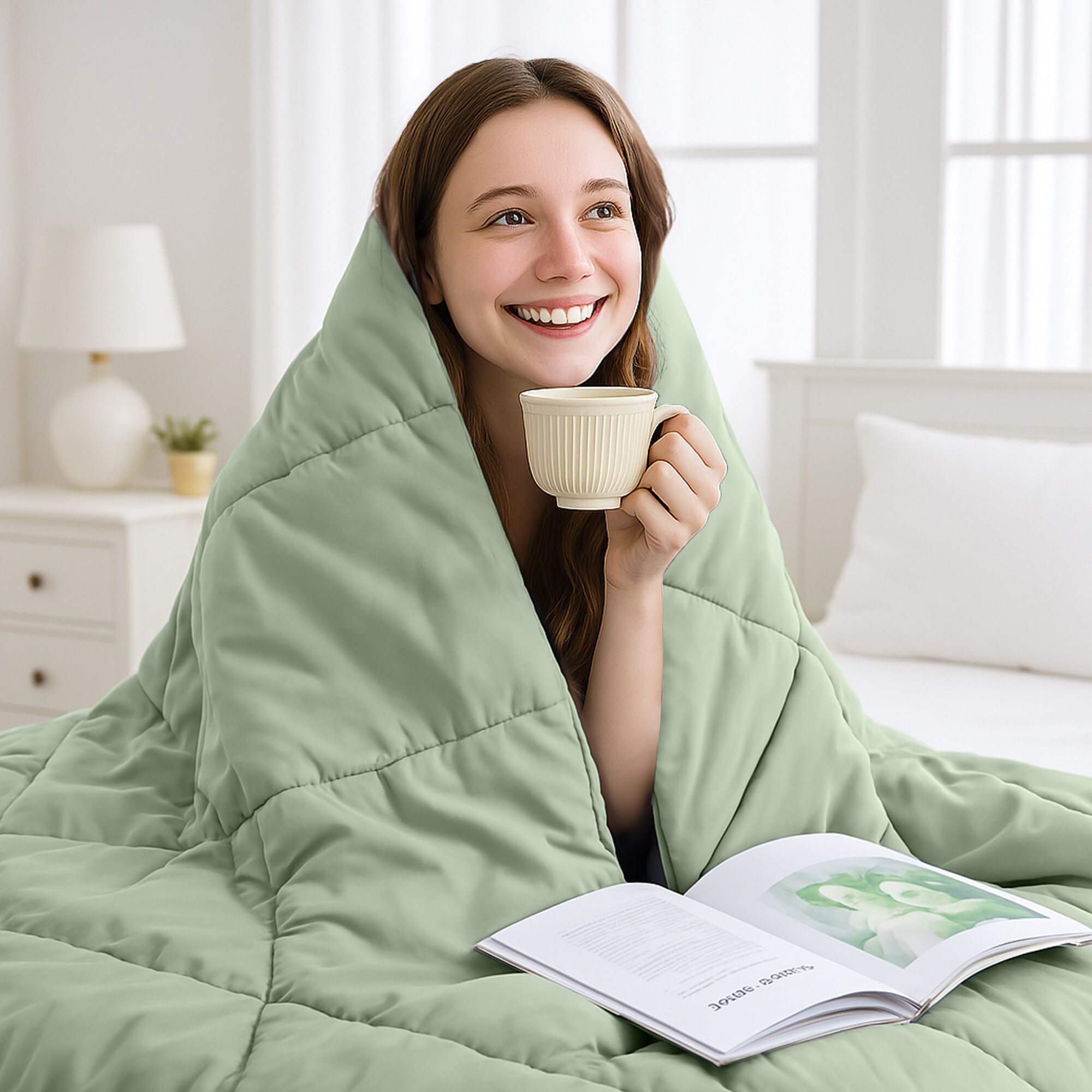 VOUA SAF-165FGHXB-GRK Comforters-And-Bedspreads - View #3