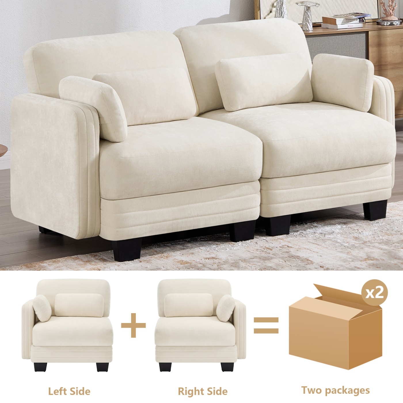 CHITA BSOFA-708 Sofas-Loveseats - View #4