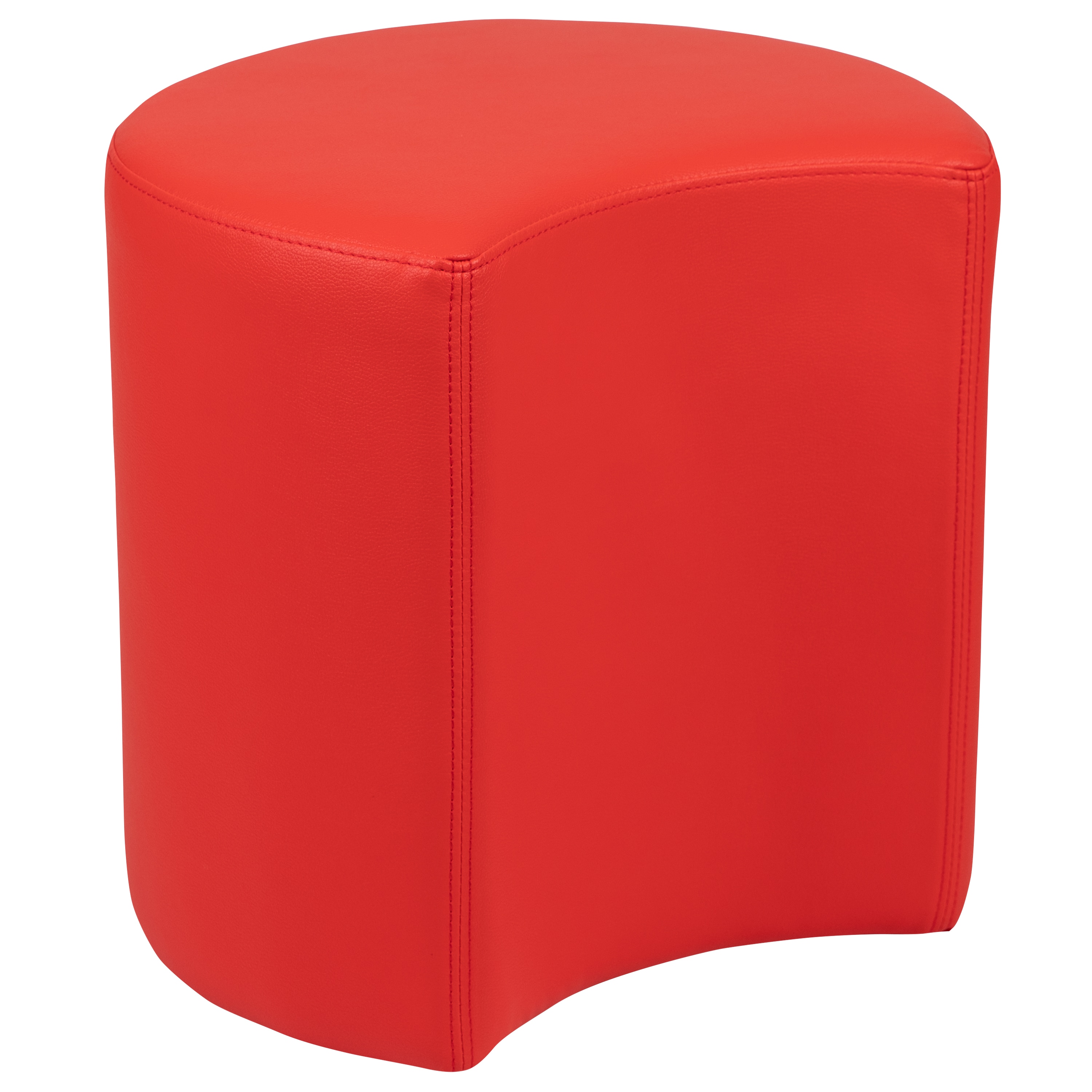 Flash Furniture 889142516095 Modern Red Vinyl Accent Chair