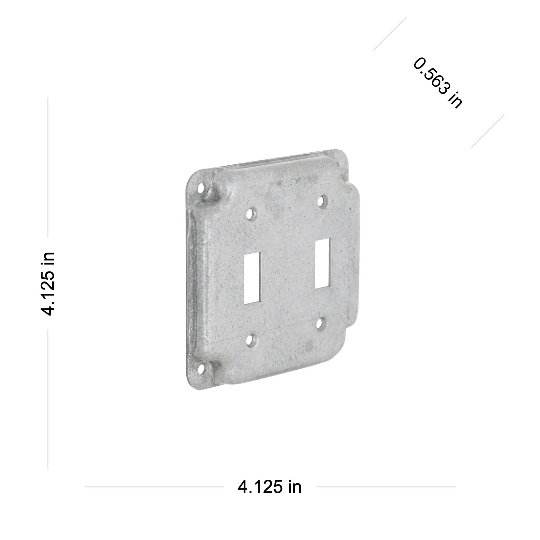 Hubbell 803C Electrical-Box-Covers - View #2