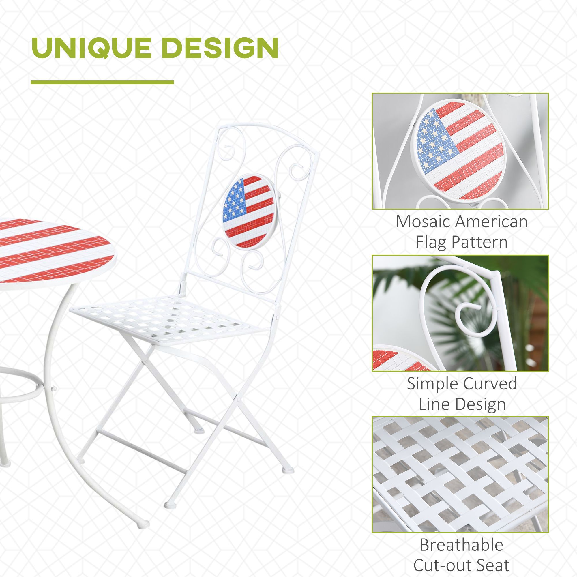 Miki Shinly AB-2611-78JJ Patio-Dining-Sets - View #2