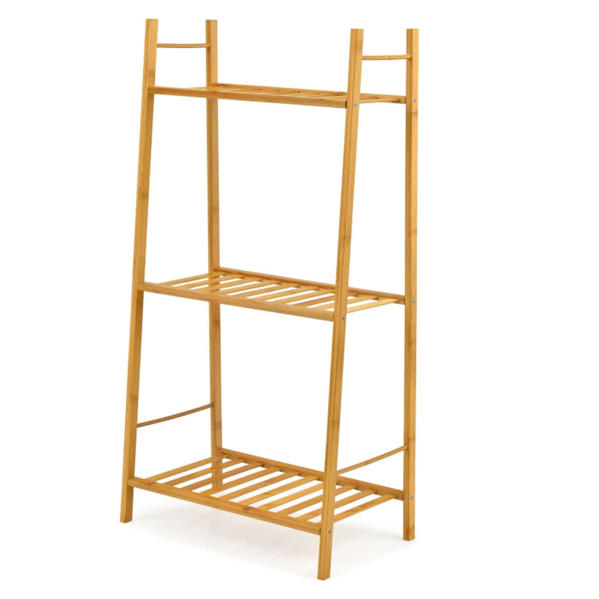Forclover CTW-TA10019 Raised Bed 32.5-Inches H x 25-Inches W Natural Indoor/Outdoor Rectangular Wood Plant Stand