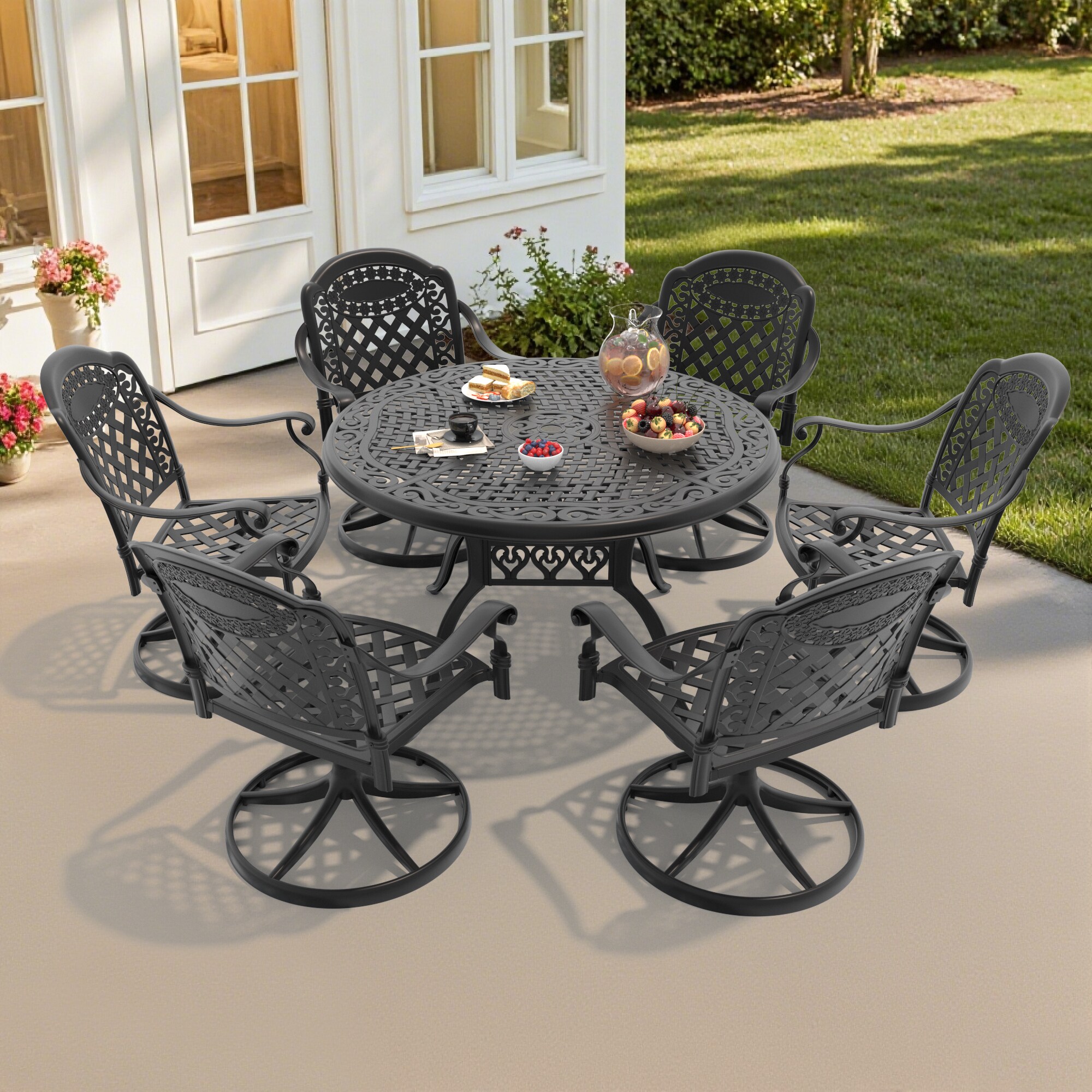 nicesure SLBK6008SC6A1123 Patio-Dining-Sets - View #2