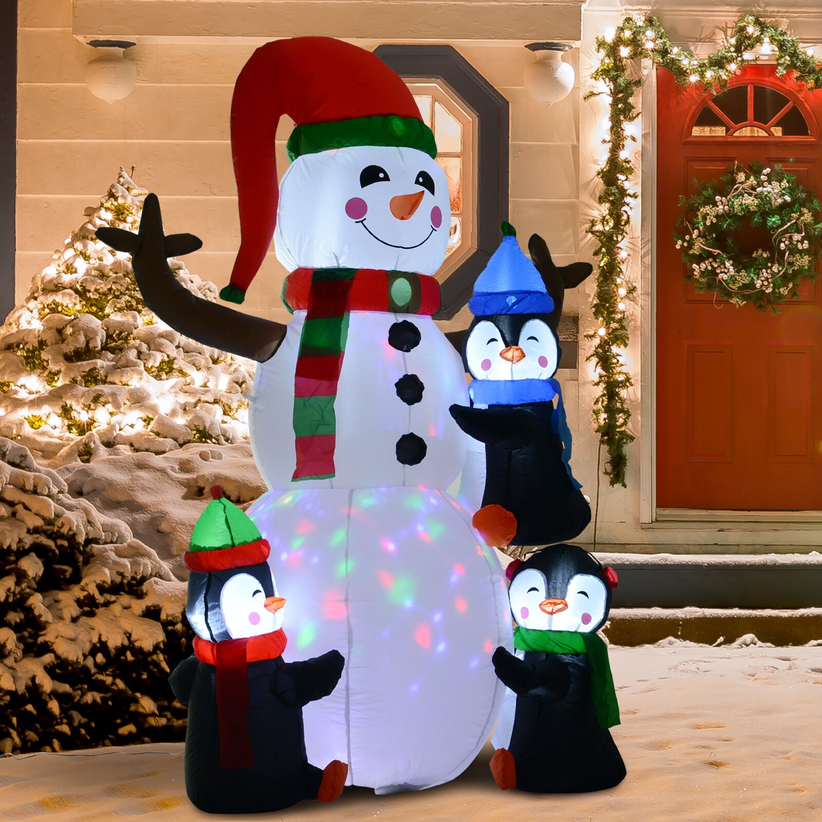 WELLFOR HYZ23956BN Christmas-Inflatables - View #2