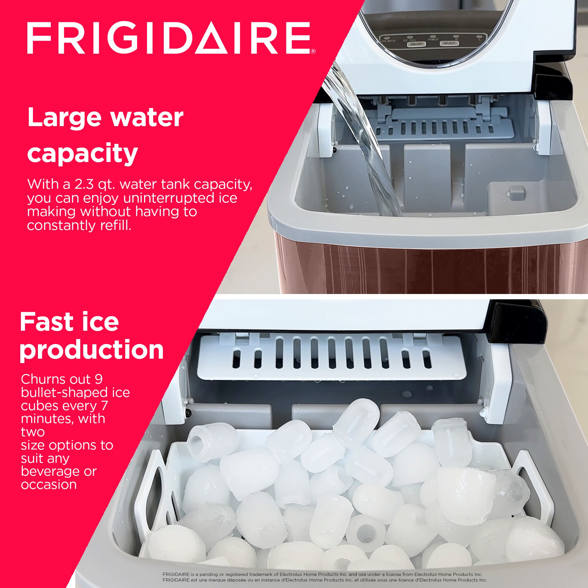 Frigidaire EFIC117-SSCOPPER-COM Ice-Makers - View #9