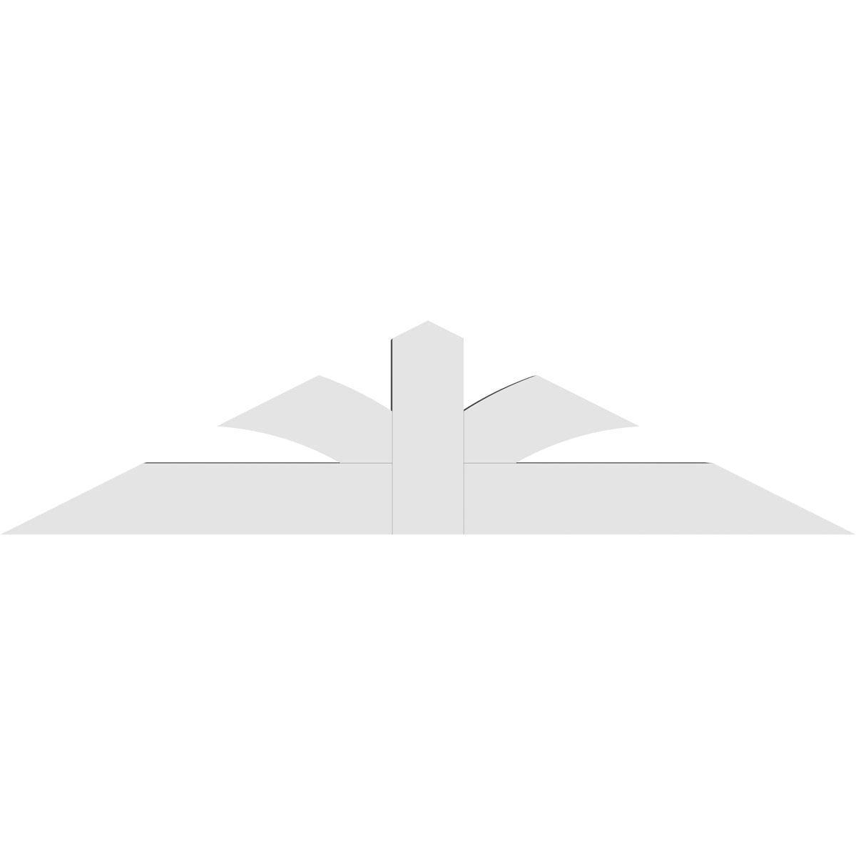 Ekena Millwork GBP048X12X0404RIC00 Exterior-Brackets-Braces - View #4