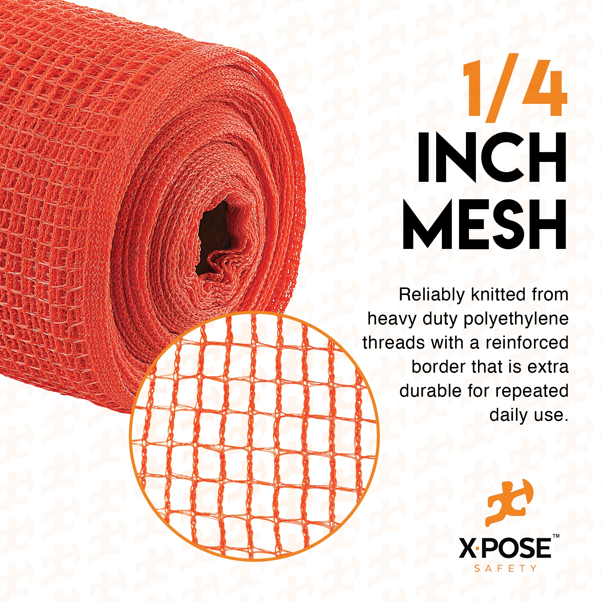 XPOSE SAFETY NFR14-56150-ORG-X Temporary-Fencing - View #3