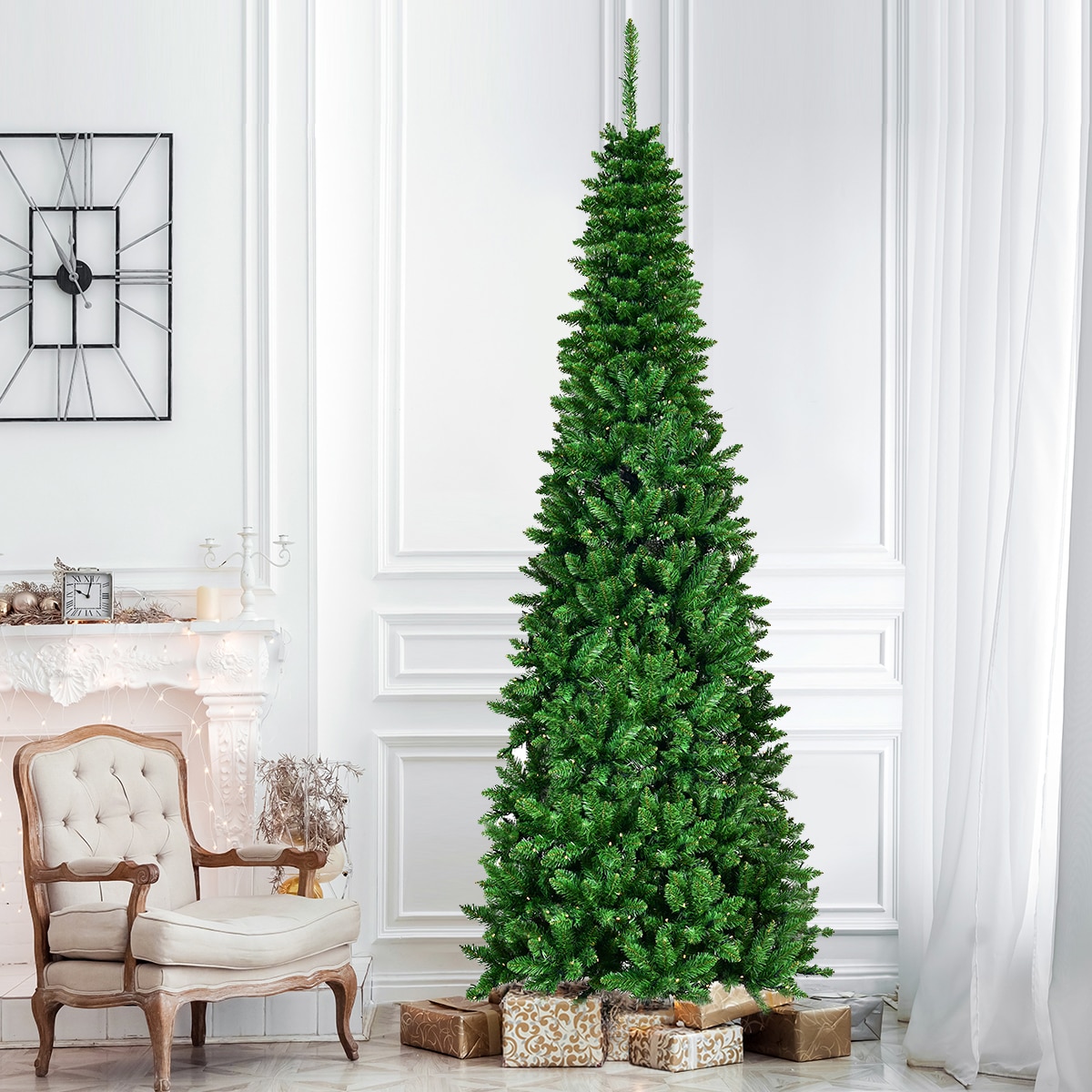 Costway CM22072 Artificial-Christmas-Trees - View #6