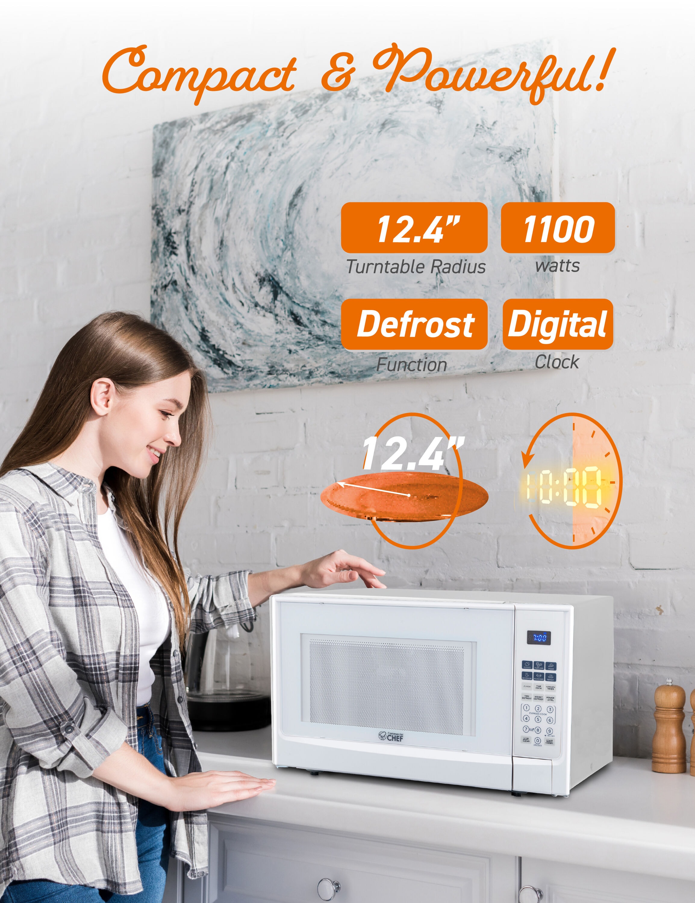 Commercial Chef CHM14110W6C Cnt-Mwo - View #11