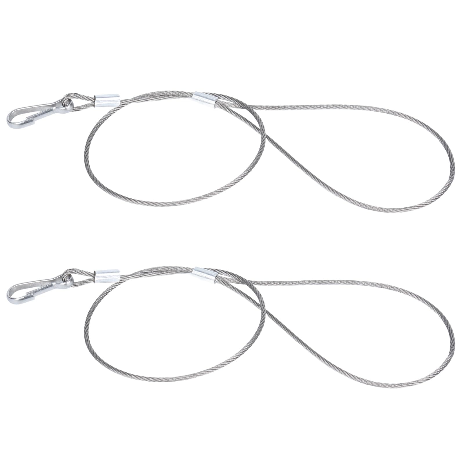 KHKFY 2 Pack Stainless Steel Gate Latch Cable Pull Heavy Duty Rust Proof Fence Opener Cable for Wooden and Vinyl Gates Easy Open Gate Latch #LKH0819H482