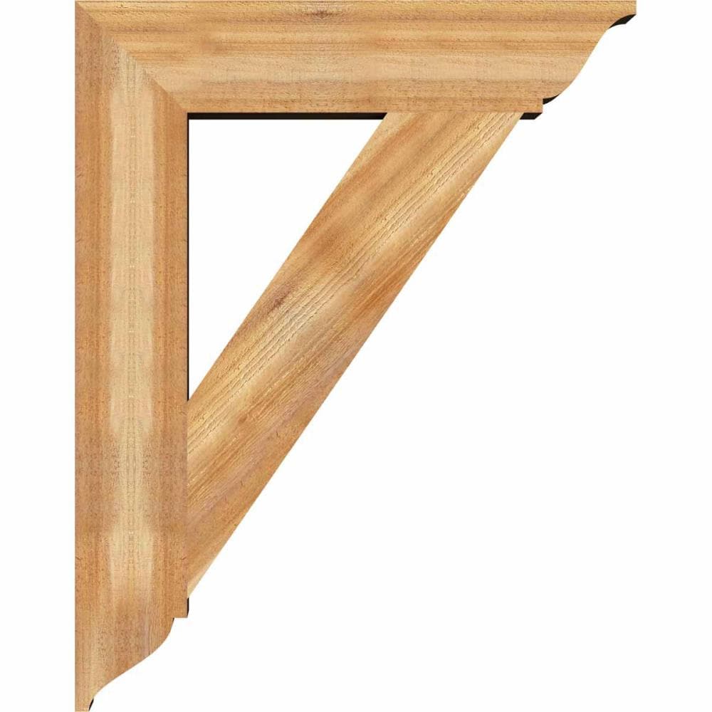 Ekena Millwork BKT06X30X38TRA01RWR Exterior-Brackets-Braces - View #3