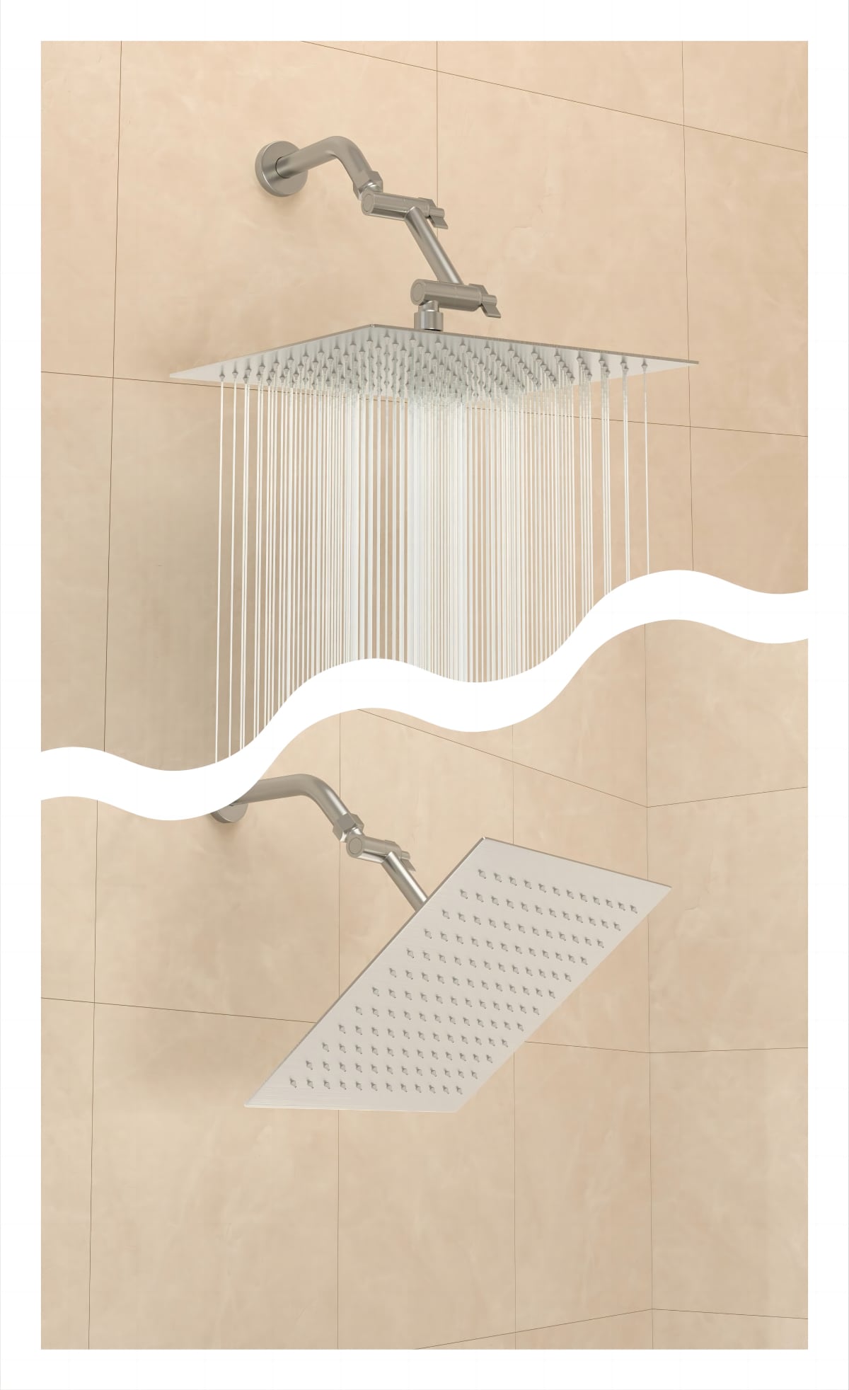 KICHAE KSLF17004-SS Fixed-Showerhead - View #3