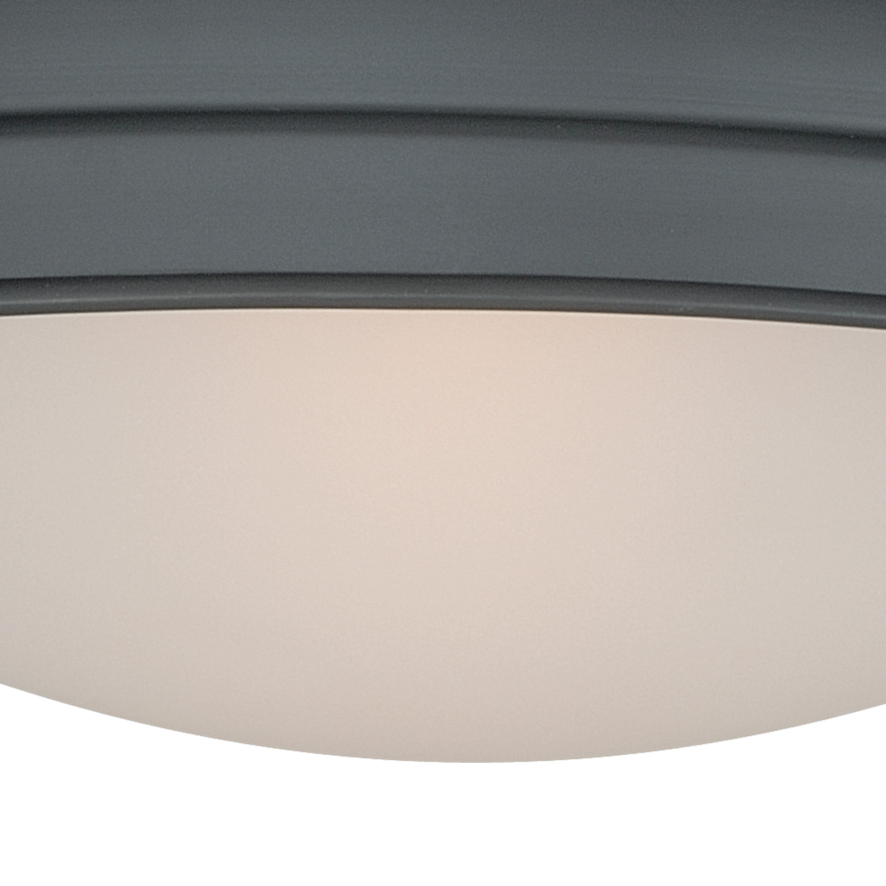 Keenan Oil Rubbed Bronze 12" Glass Bowl Ceiling Light